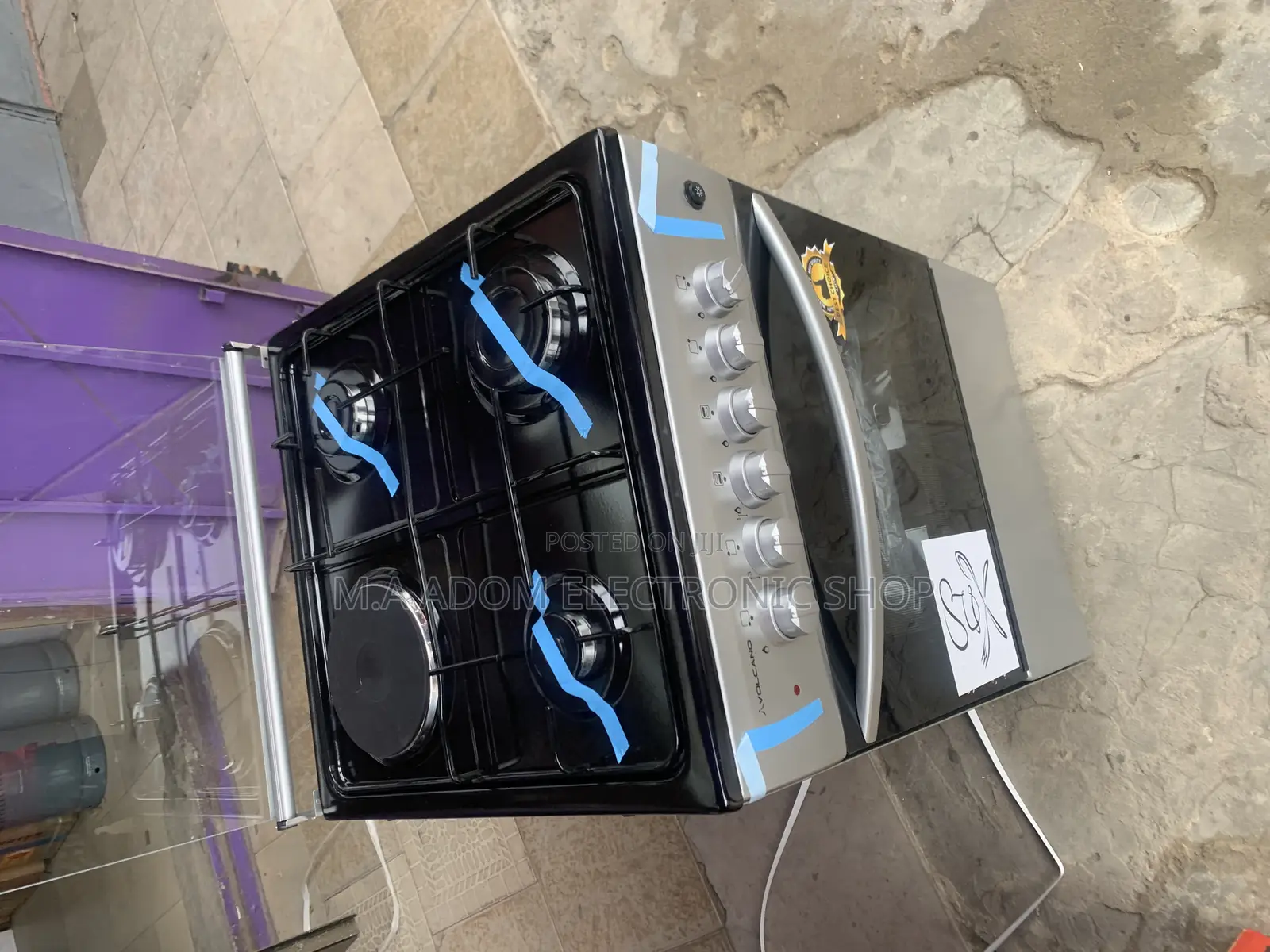 Volcano Gas Electric Burner