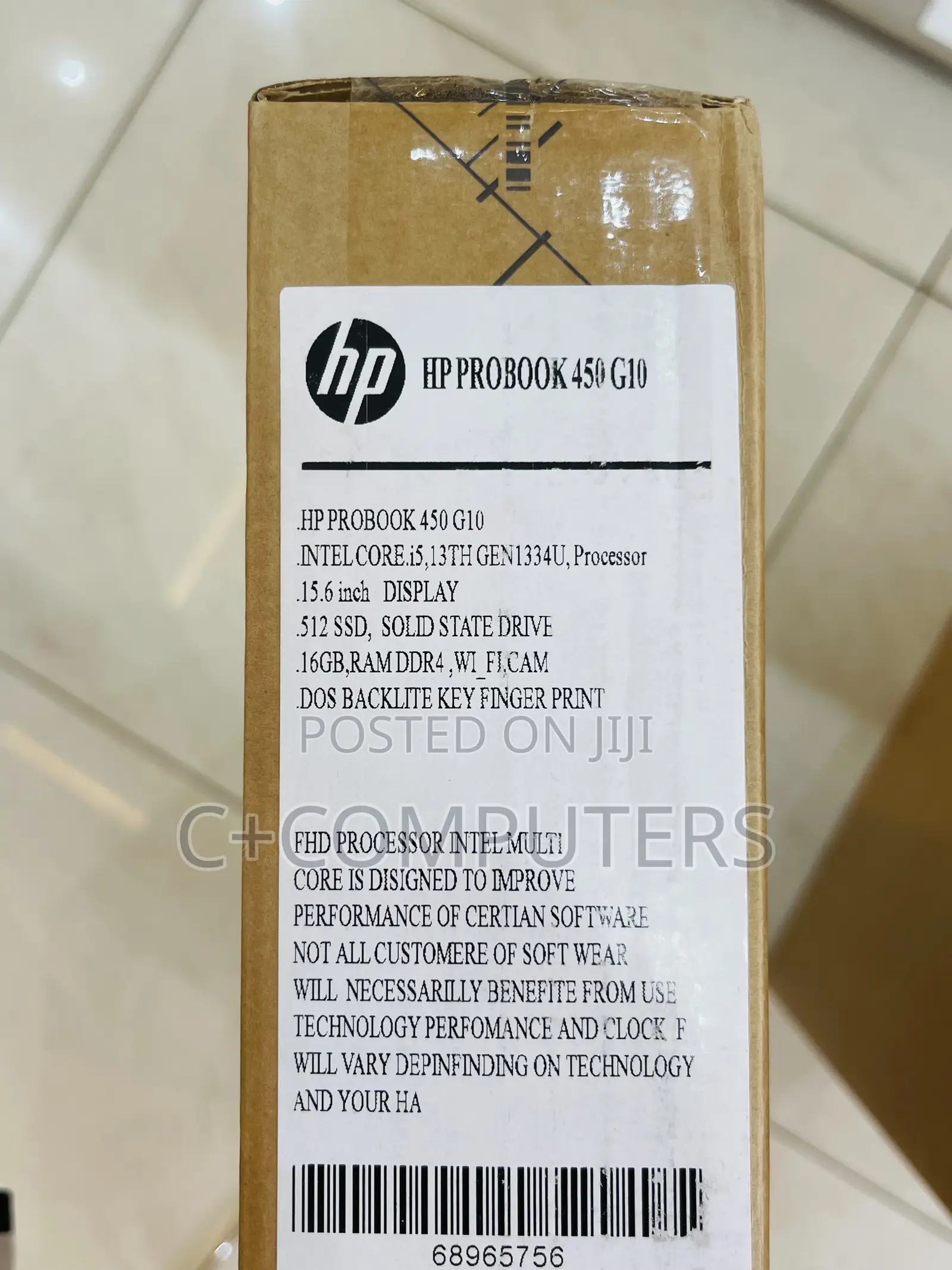 New Laptop HP 16GB Intel Core I5 SSD 512GB