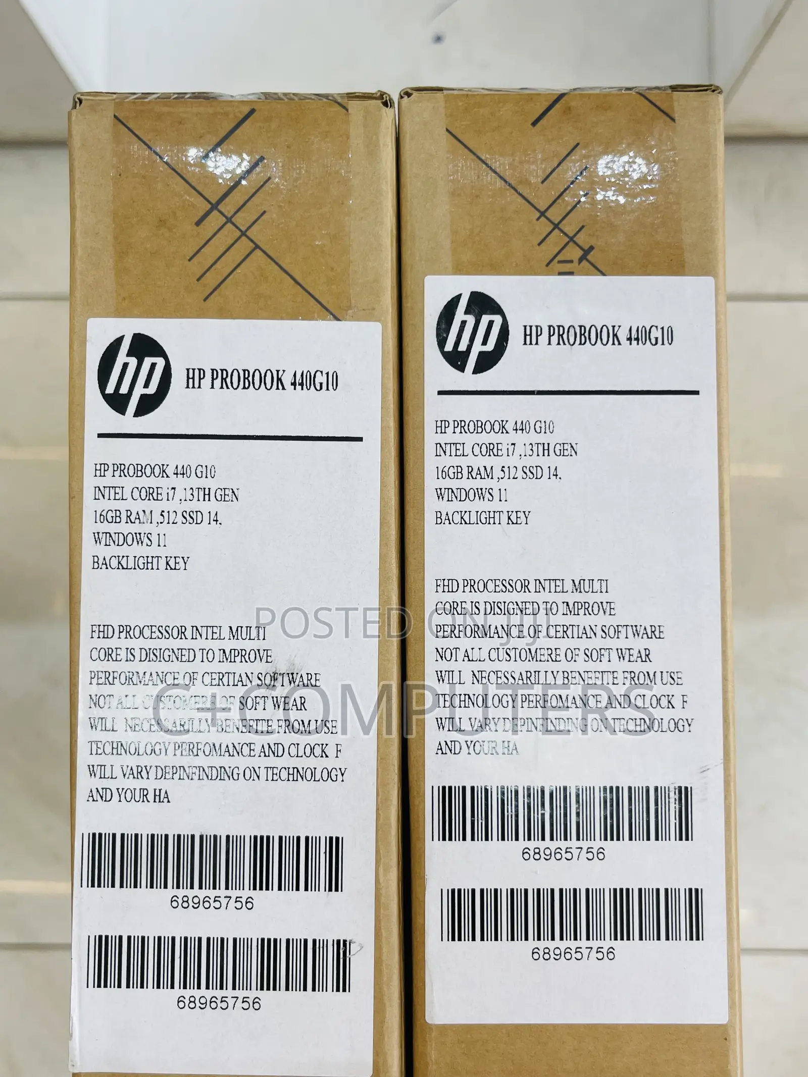 New Laptop HP 16GB Intel Core I7 SSD 512GB