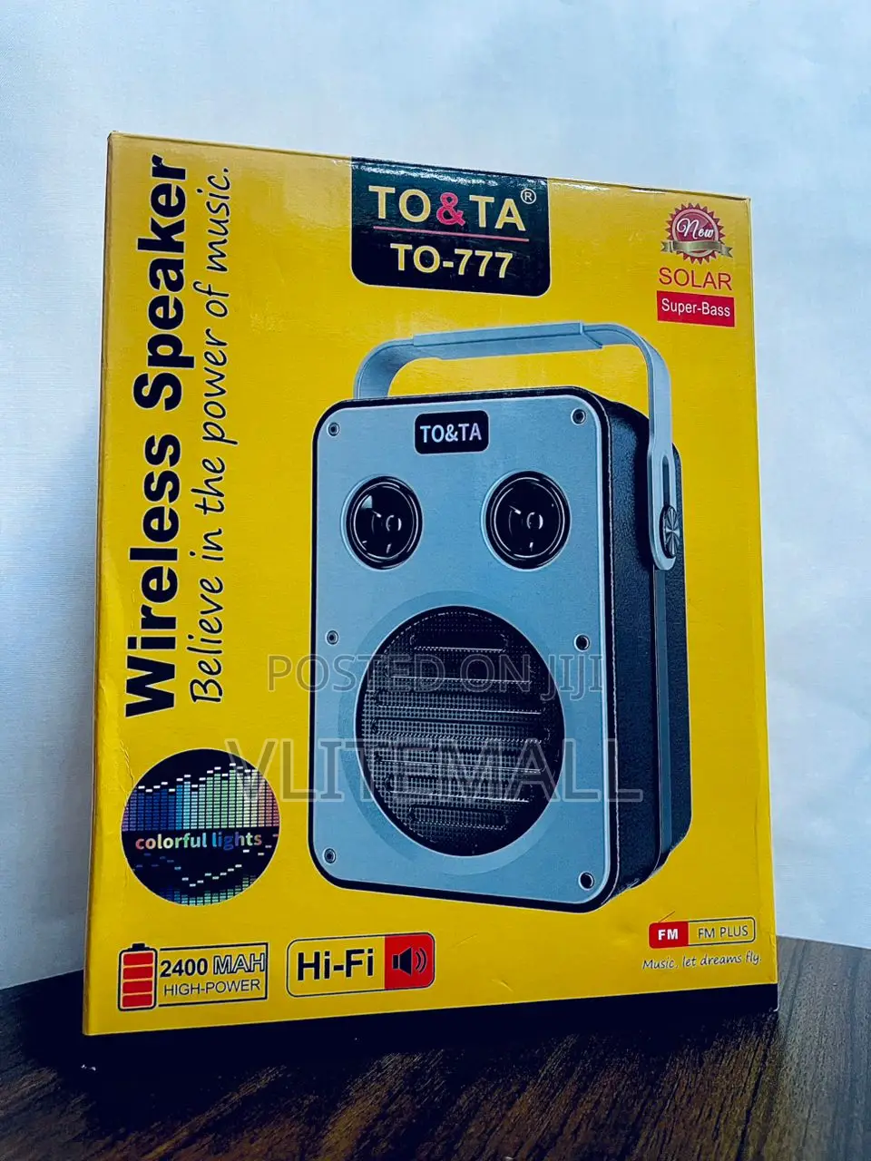 To Ta Solar Wireless Speaker ( to-777 )