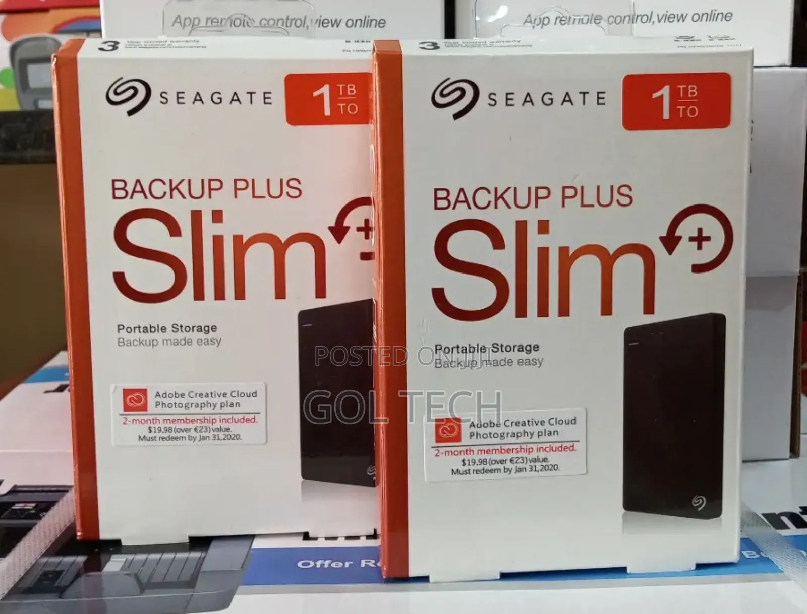 1tb External Hard Drive Seagate Backup Plus Slim