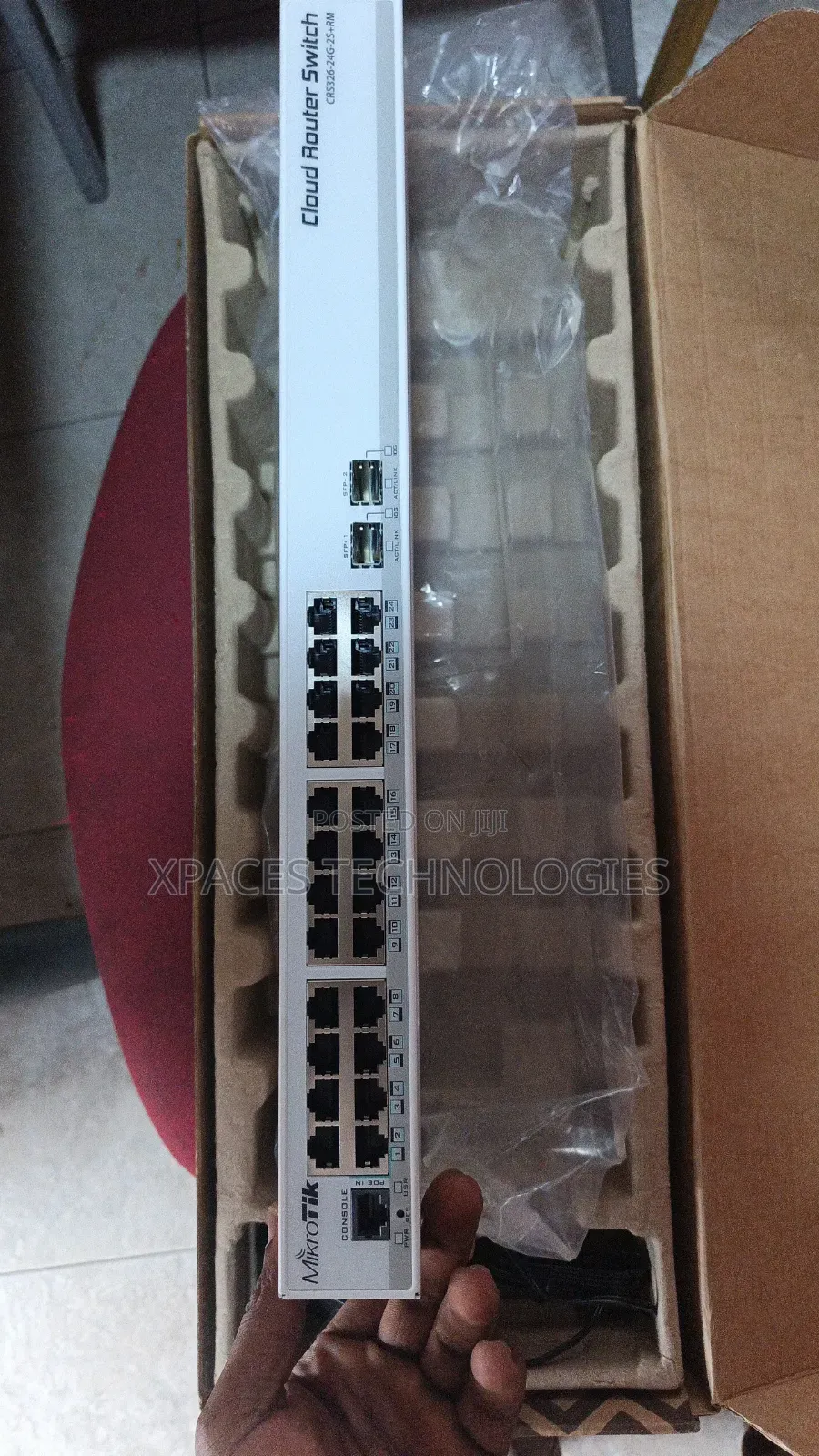 Mikrotik Cloud Router 24poe Switch Crs326-24g-2s+Rm