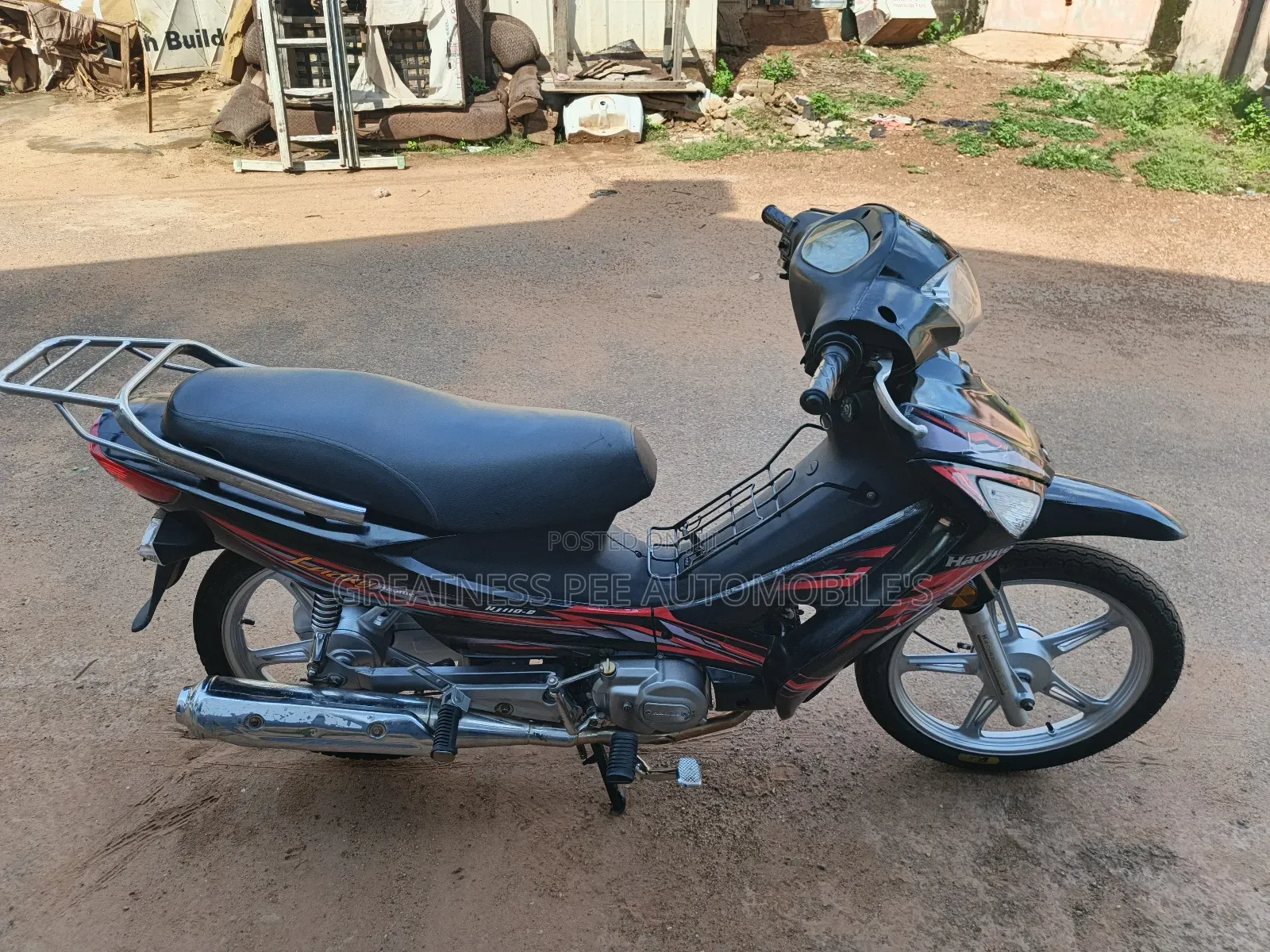 Haojue HJ110-2C 2019 Black