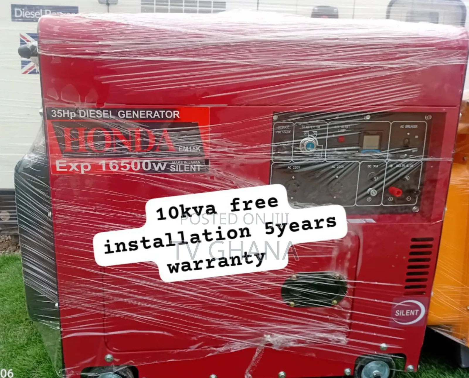 Generator Sales and Business and Home Honda 15kva Diesel