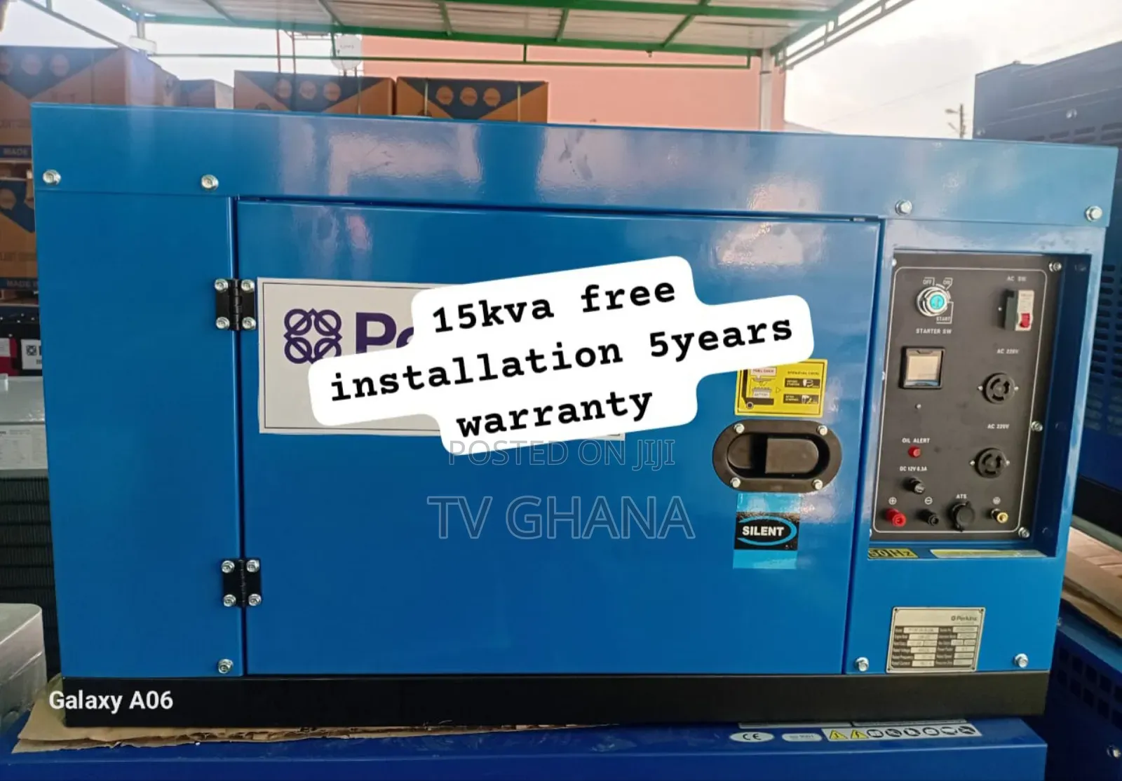 Chill Out With Perkins 15kva 16500watt Diesel Generator