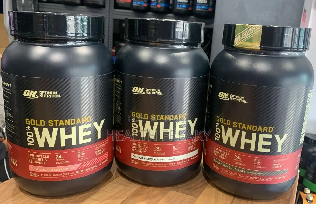 Protein Gold Standard 100% Whey Protein Muscle Builder