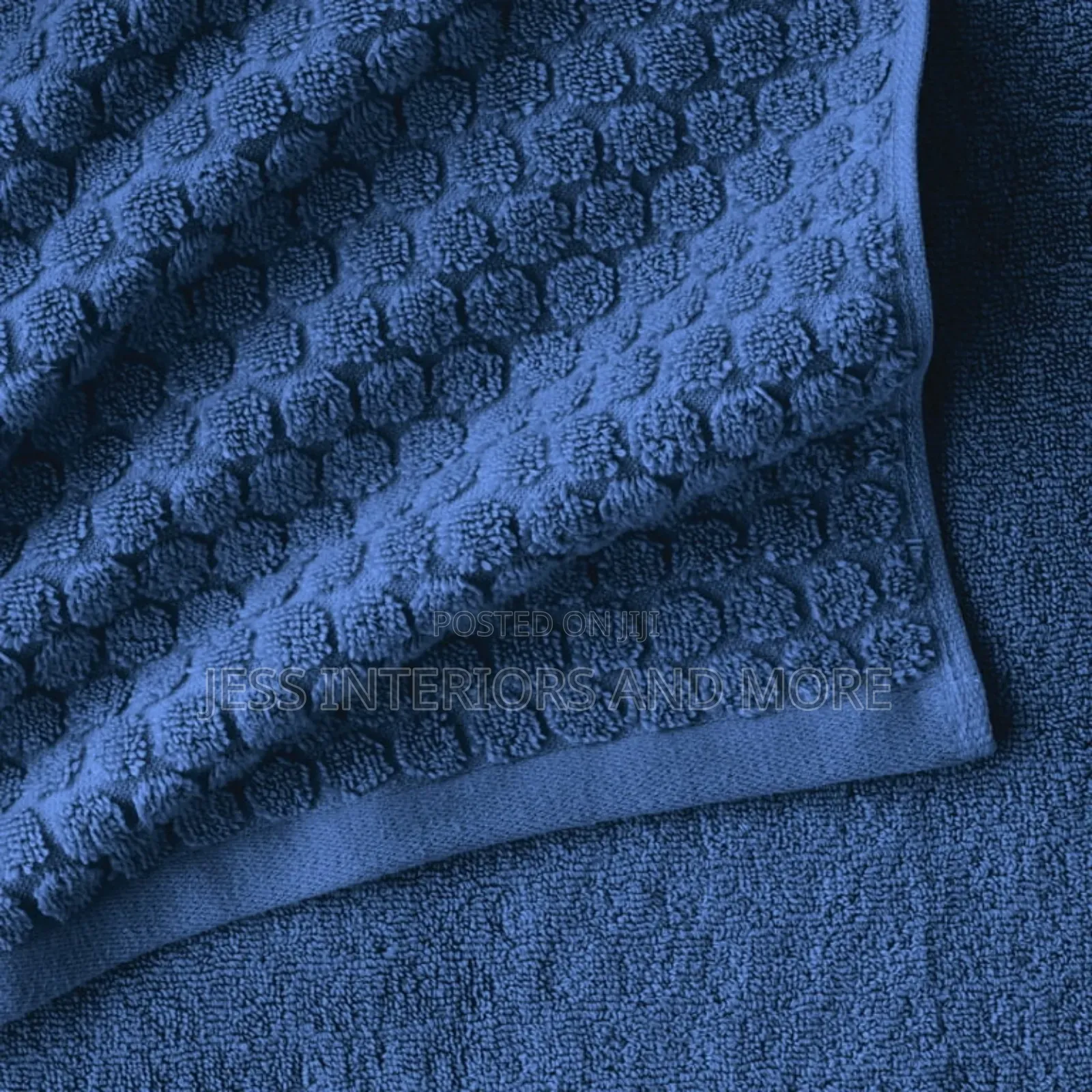 Beautiful Dot 6 Pack Towel Set - Nightshadow Blue