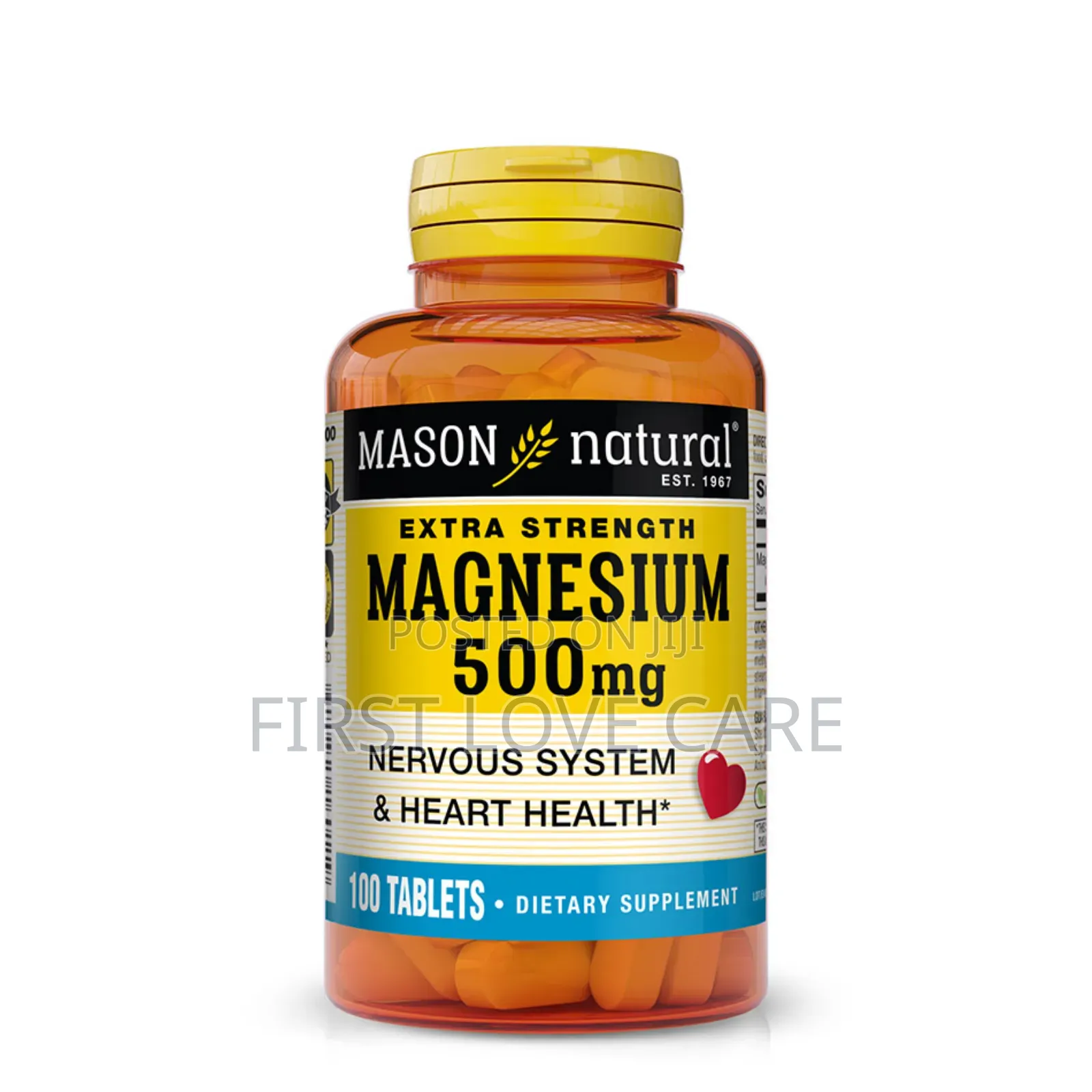 Mason Natural Magnesium 500mg