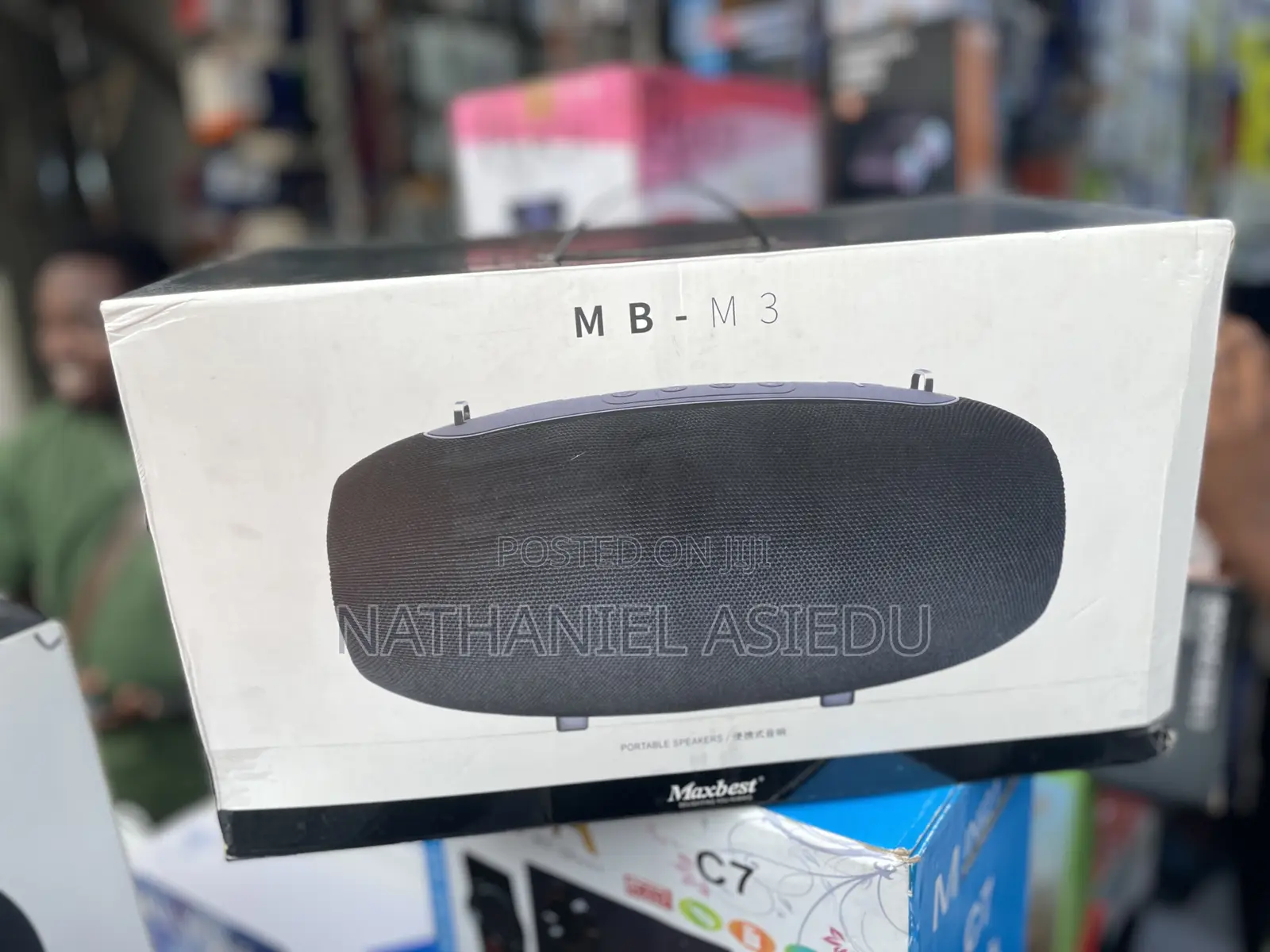 Mb - M3 Portable Waterproof Extra Bass Bluetooth Speaker