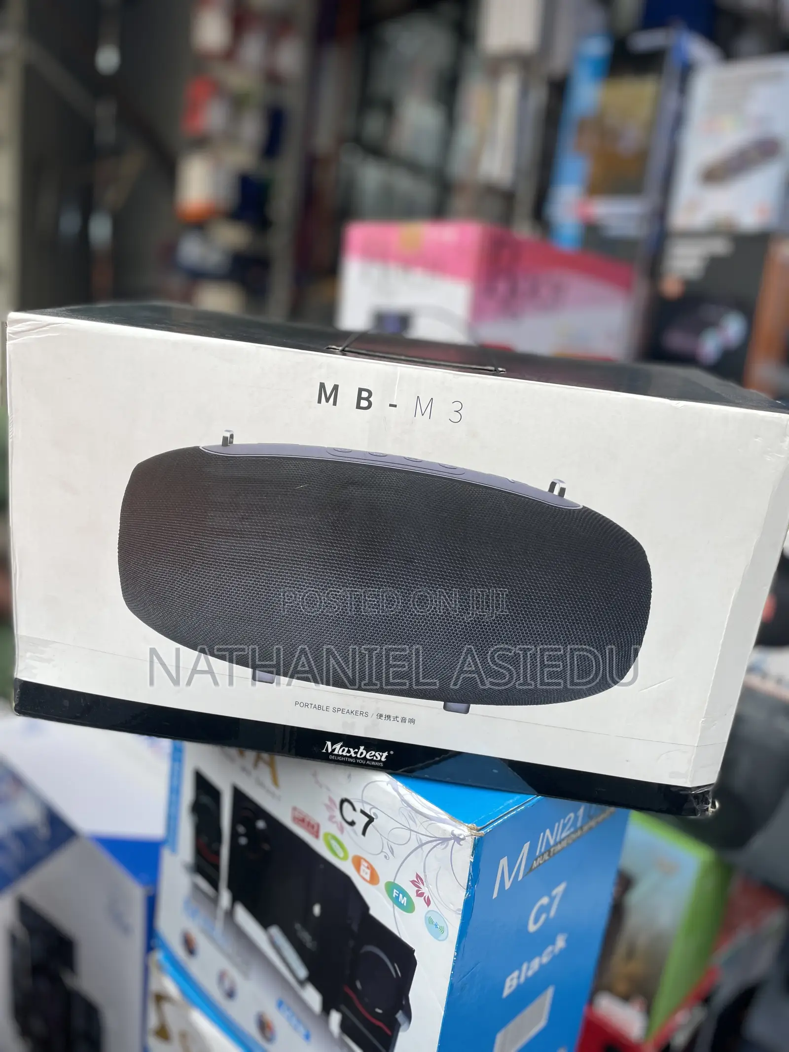 Mb - M3 Portable Waterproof Extra Bass Bluetooth Speaker