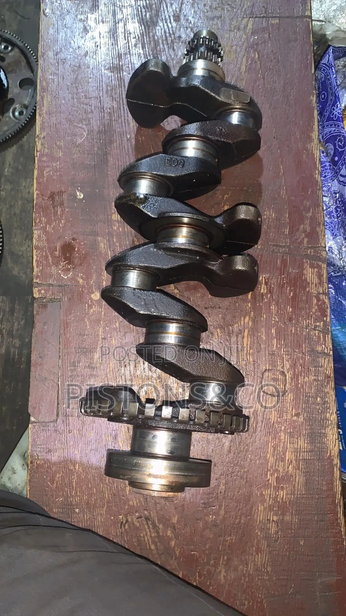 Nissan Almera 2013 Crankshaft and Oil Pump