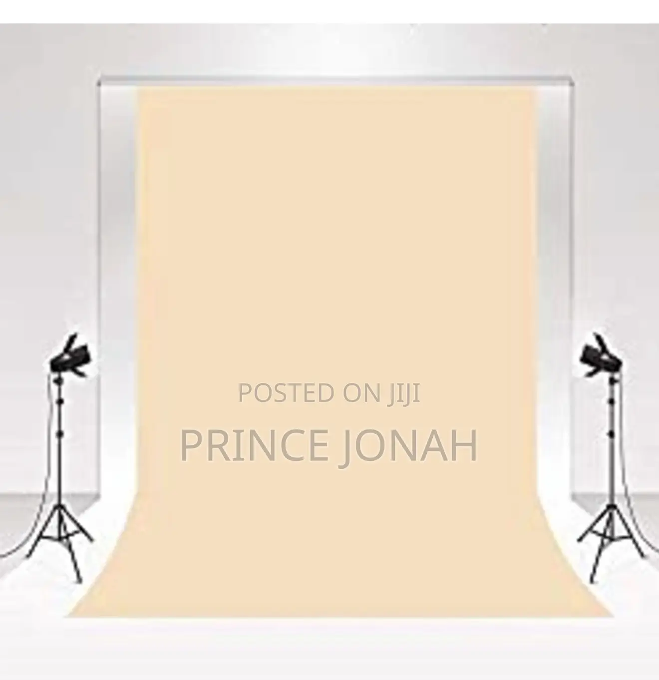 Kate Photography Studio Backdrop Cream Color 1.8x2.7m/6x9ft