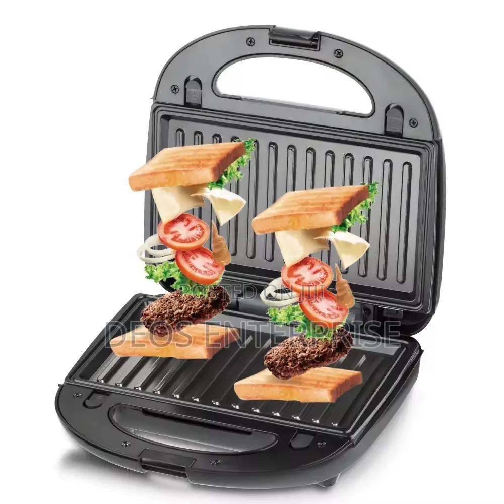 Raf 5 in 1 Double Sided Heating Sandwich Maker