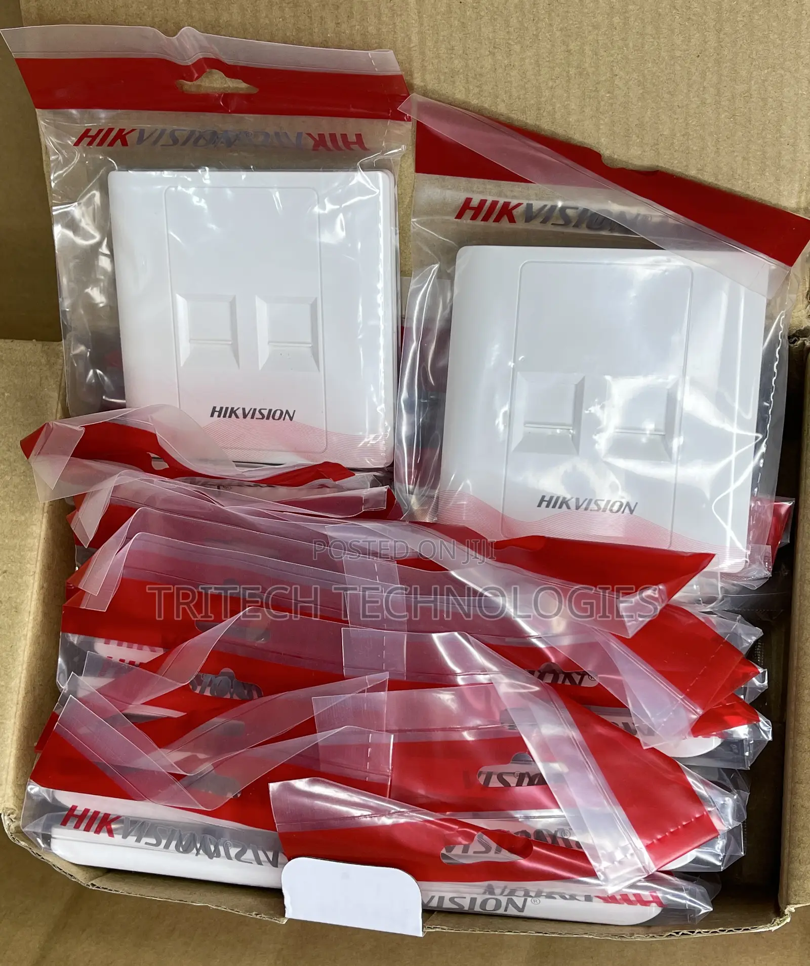 Hikvision Cat6 Face Plate With Jack