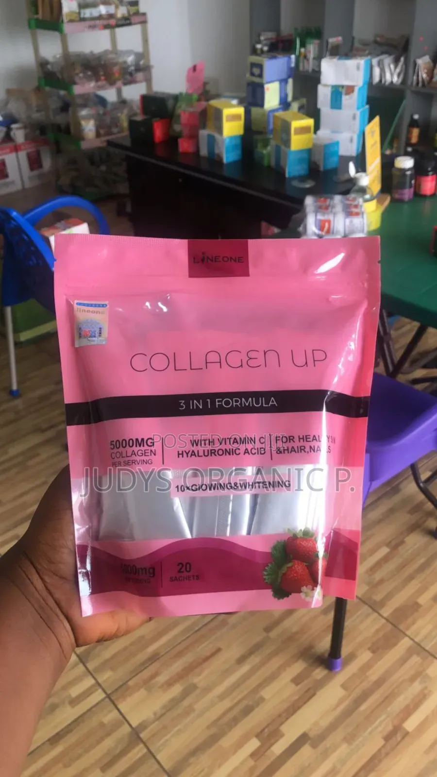 Collagen Up( With Vitamin C Hydraulic Acid)