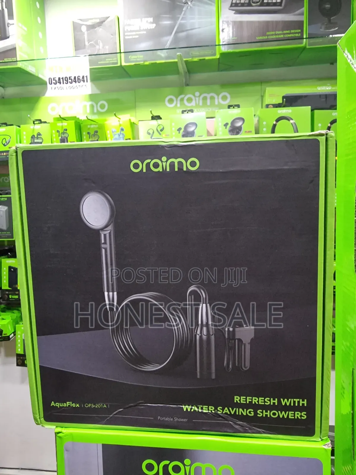 Oraimo Aquaflex Portable Rechargeable Shower Pump