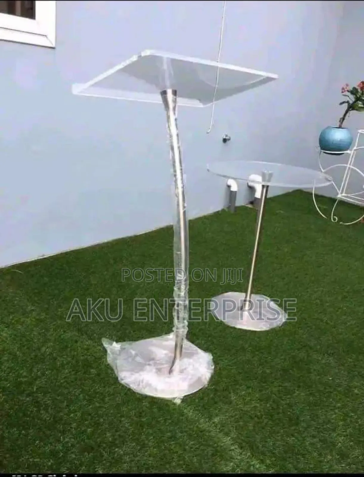 2 in 1 Acrylic Pulpit Stand