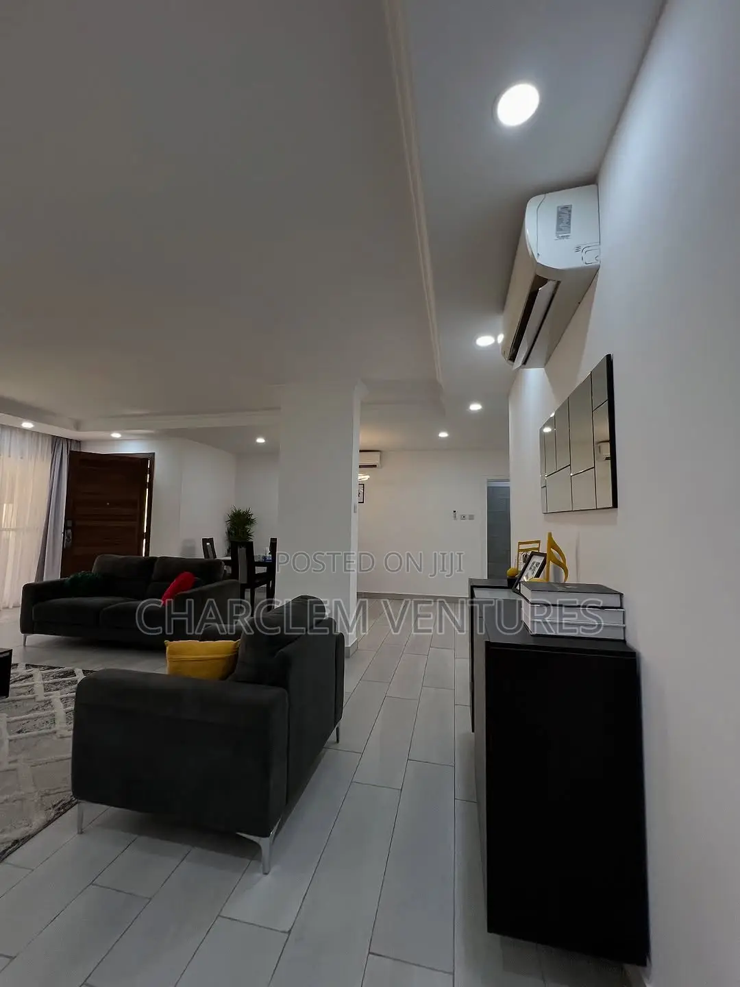 Furnished 3bdrm Apartment in Charclem Ventures, North Ridge for rent