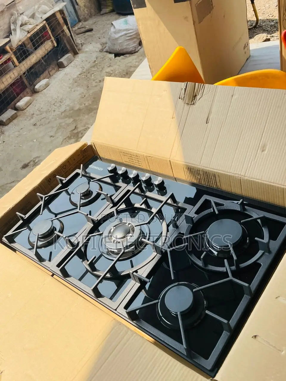 Come Shop Authentic Kenwood 90cm 5 Gas Inbuilt Hob Turkish