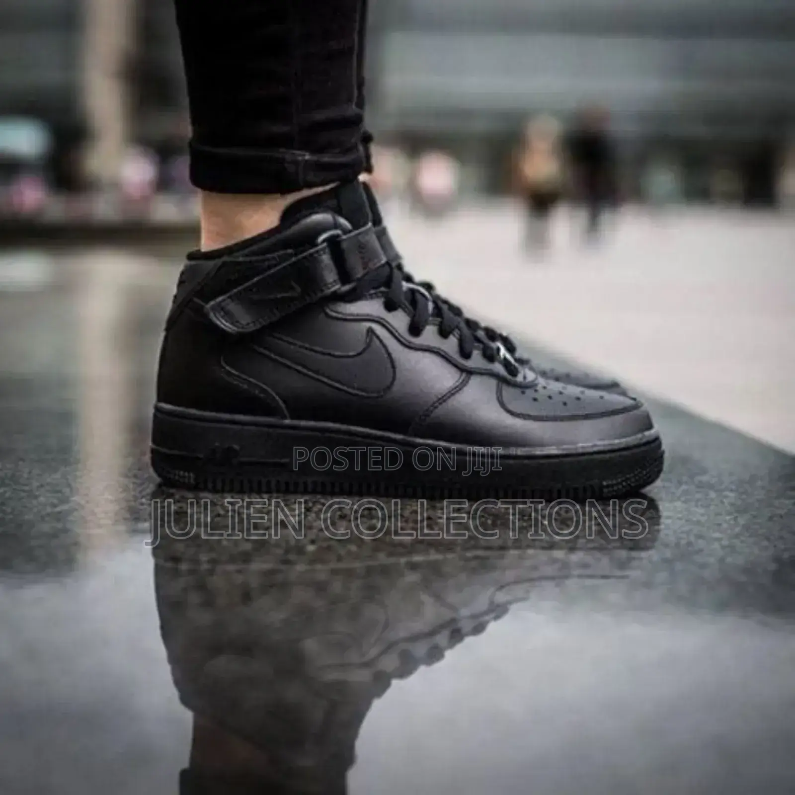 Nike Air Force 1 Long Pure Black