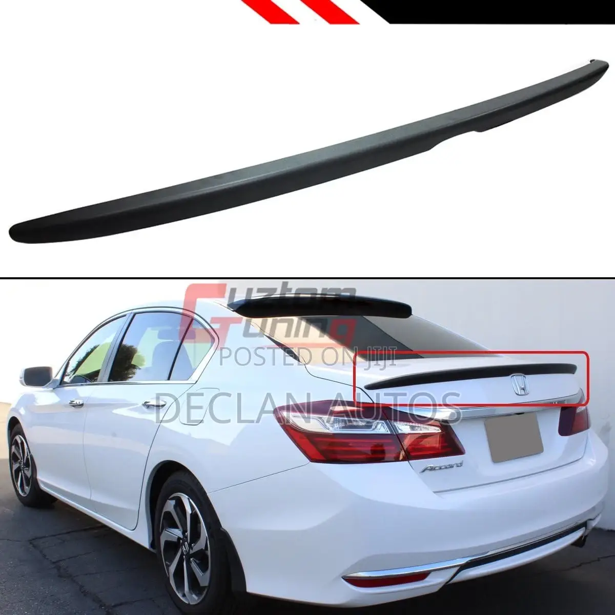 Th Honda Accord Trunk Lid Spoiler Wing
