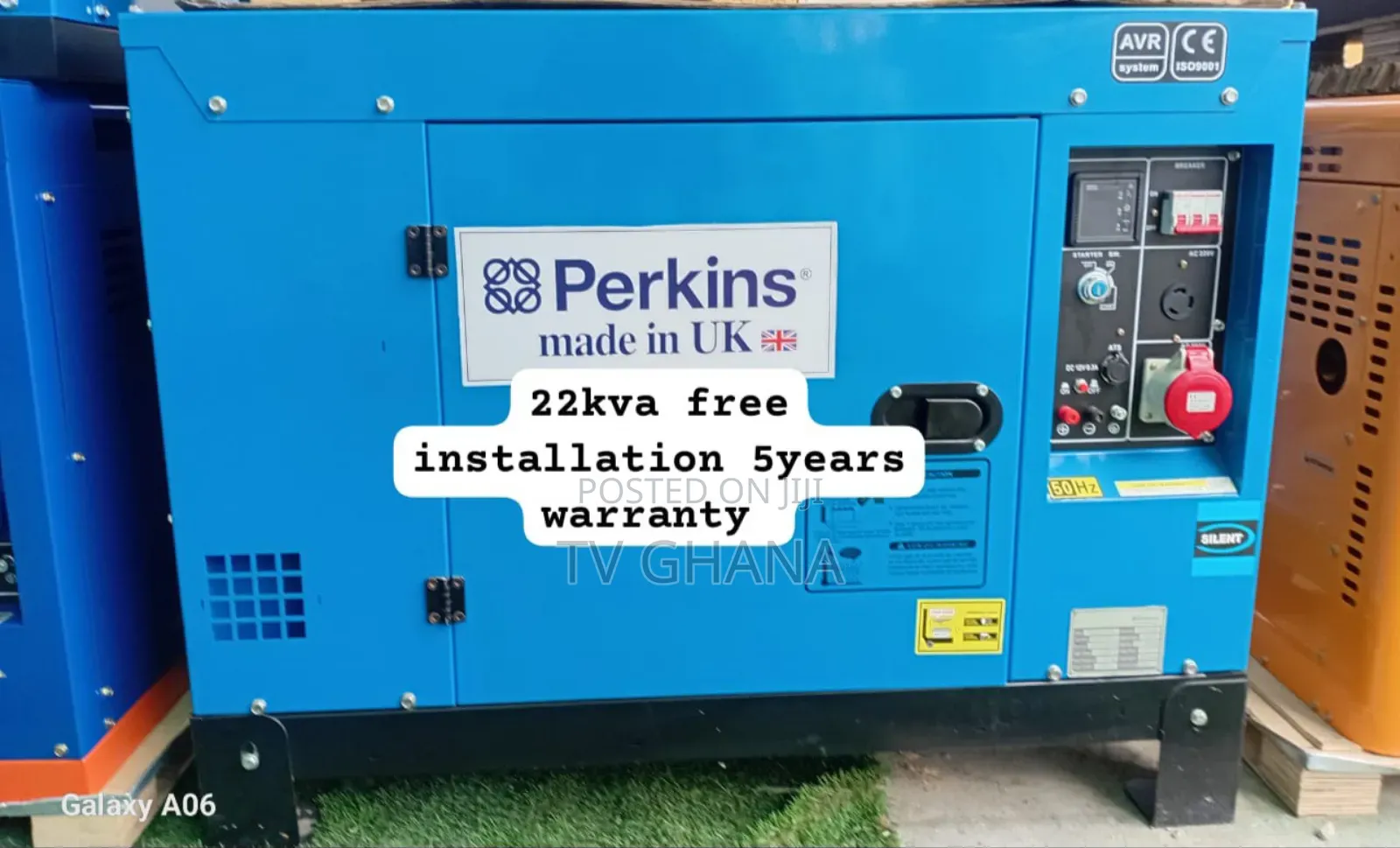 Buy Now and Beat Light Off Perkins 22kva Diesel Generator
