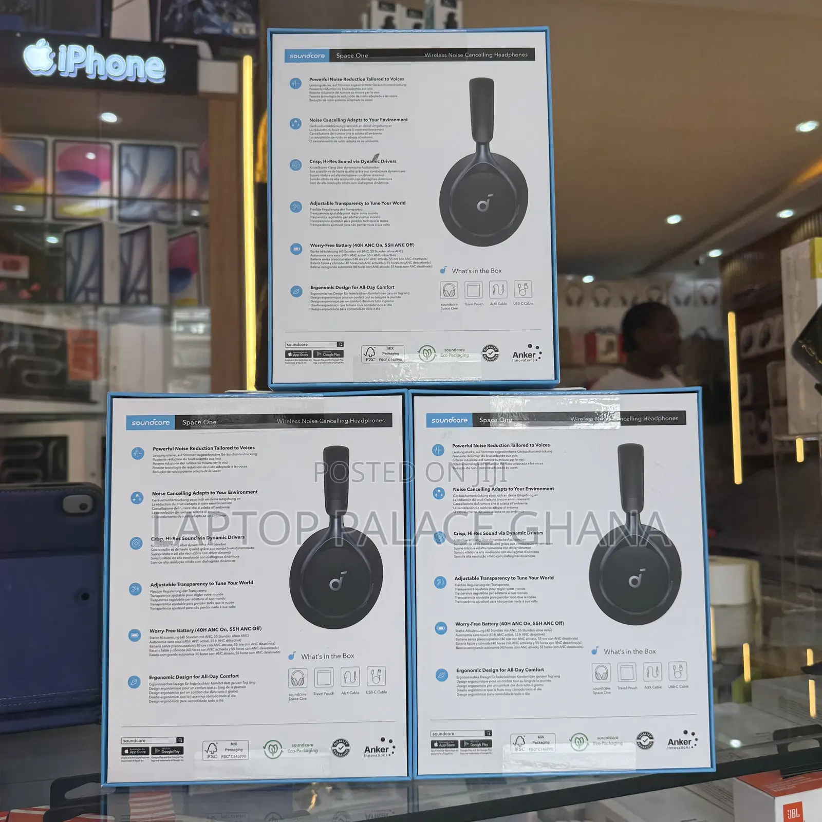 Soundcore By Anker, Space One Noise Cancelling Headphones