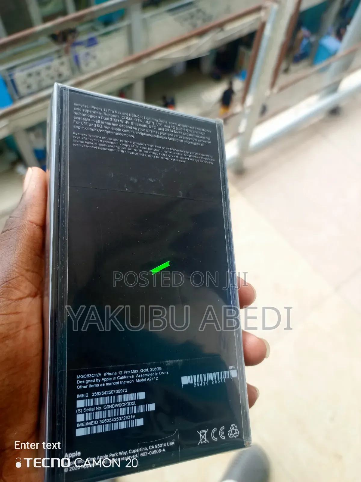 New Apple iPhone 12 Pro Max 256 GB Black