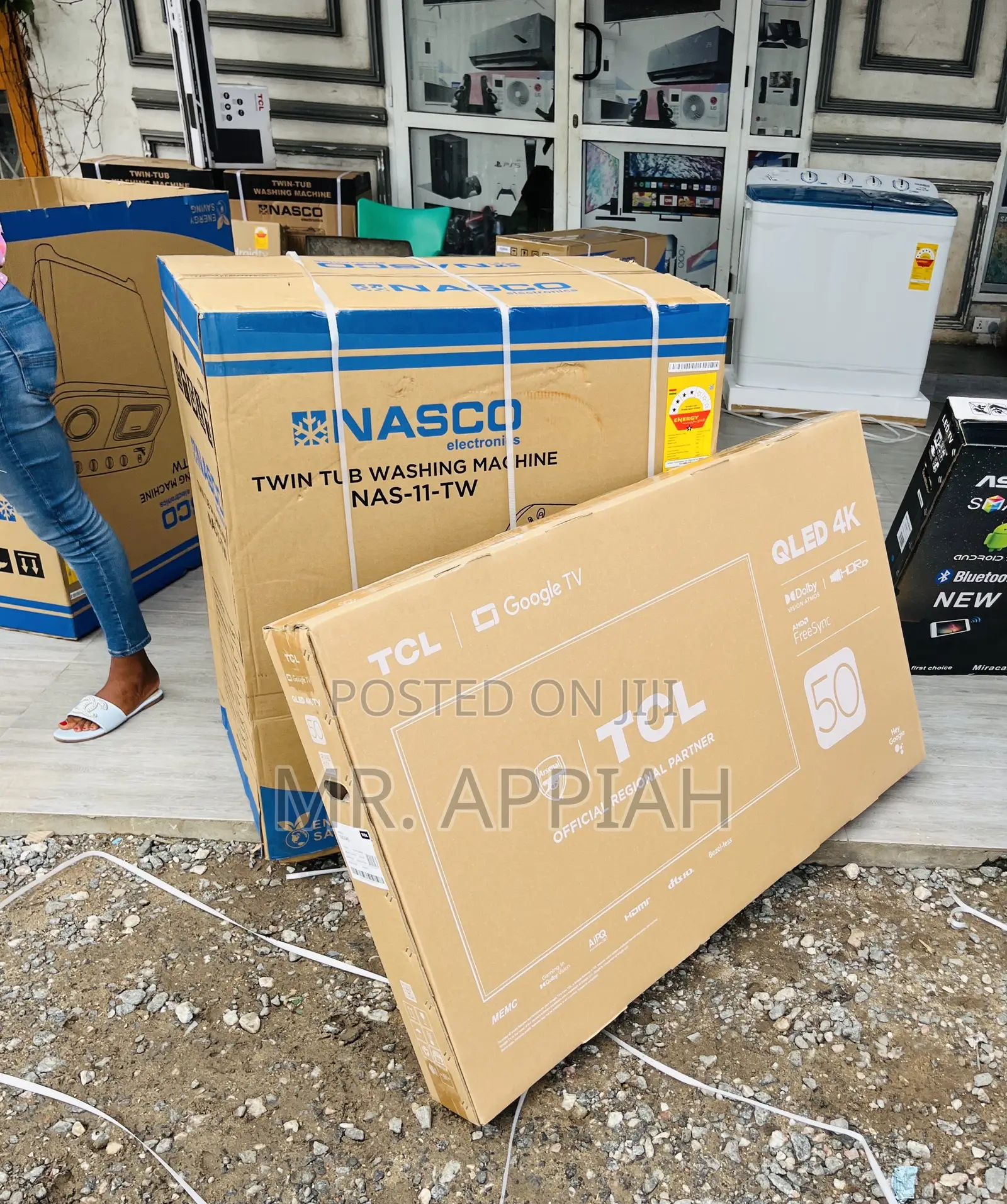 Most Affordable TCL 50c645 50” Qled Smart Screen Tv 