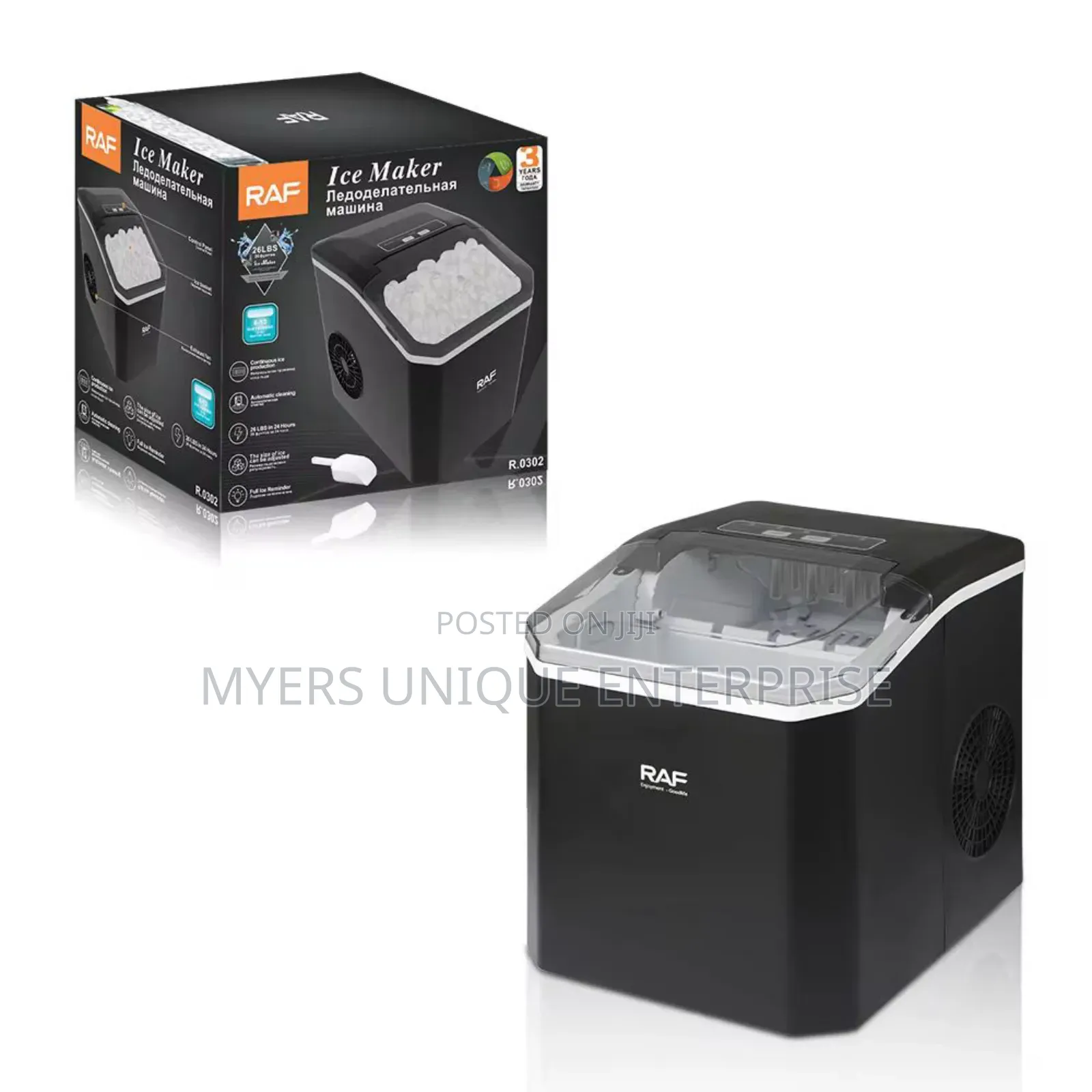 Automatic Cleaning Ice Maker