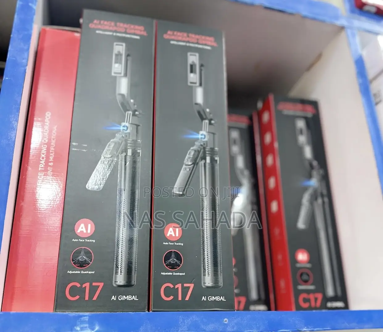 Ai Face Selfie Tracking Gimbal C17 360