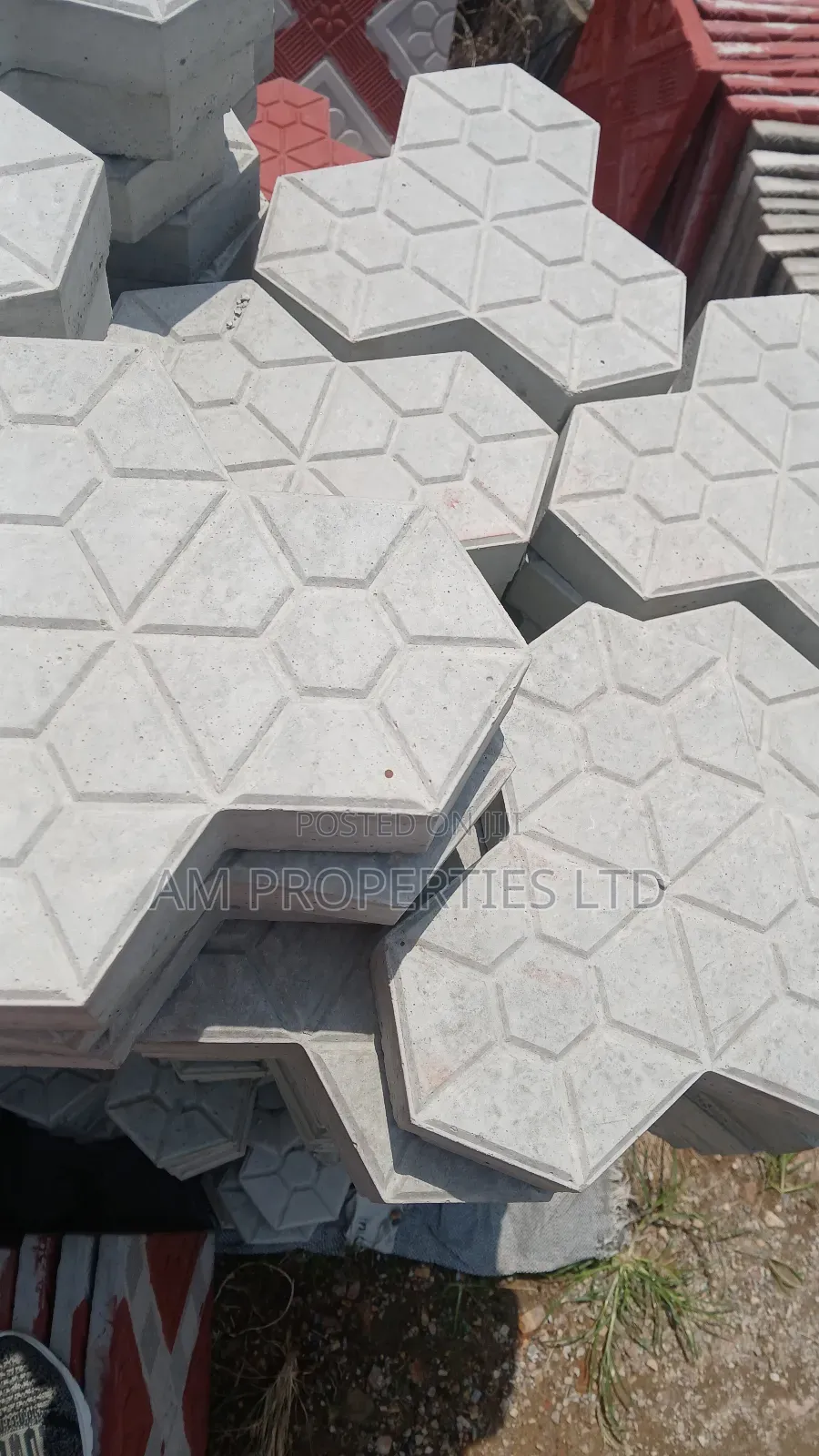 Star Shaped Pavement Block Available