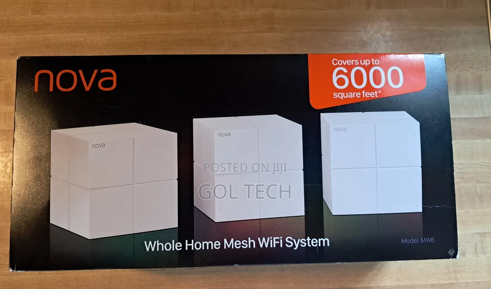 Tenda Nova Mw6 3packs Wifi Mesh 6000 Square Feet High Speed