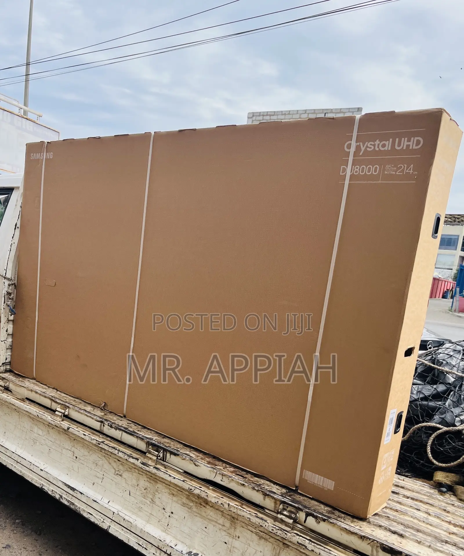 Most Original Samsung 85du8000 85” Crystal Uhd Smart Tv.