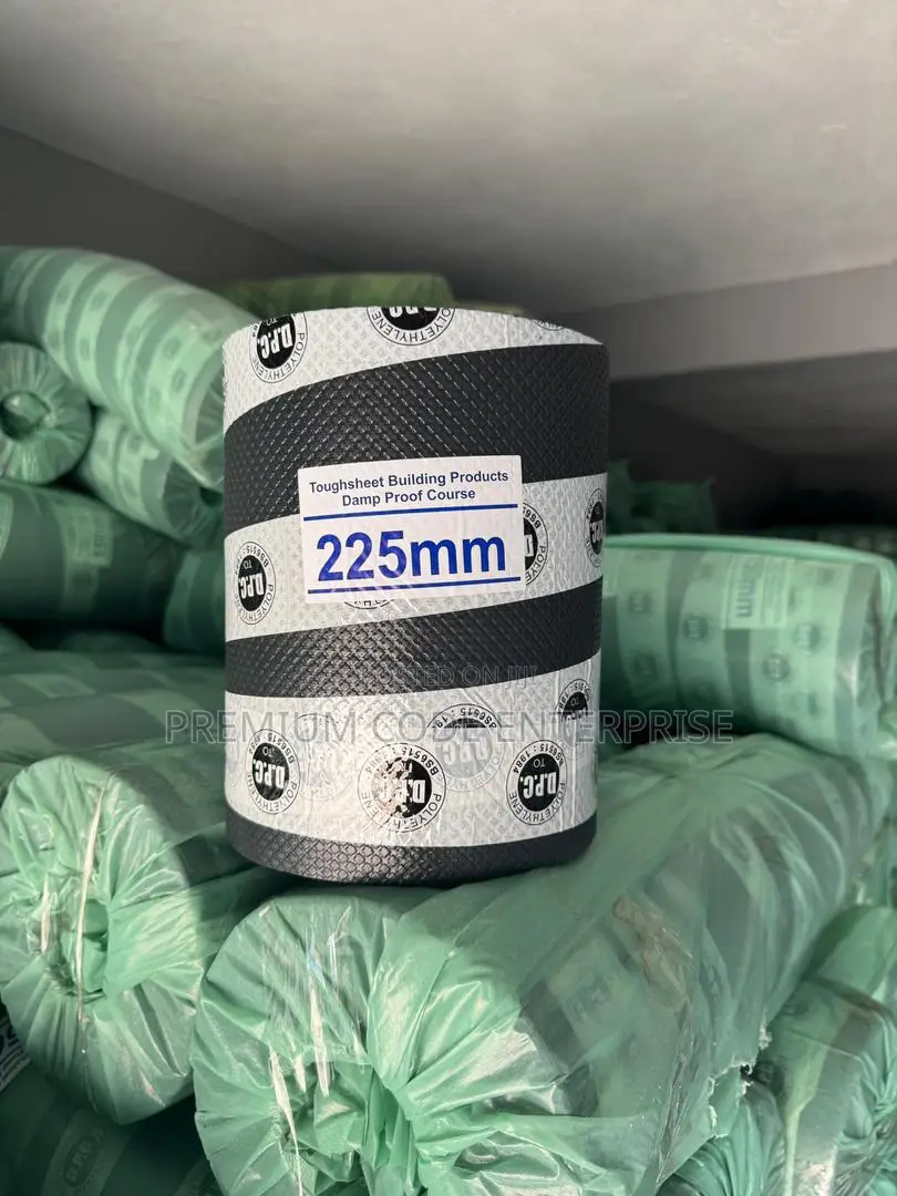 Damp Proof Course – Black Toughsheet DPC Roll, 225mm X 30m