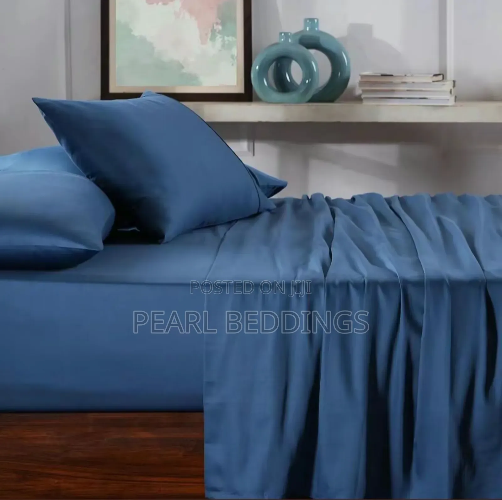 Premium Luxurious 100% Quality Plain Cotton Bedsheets Set