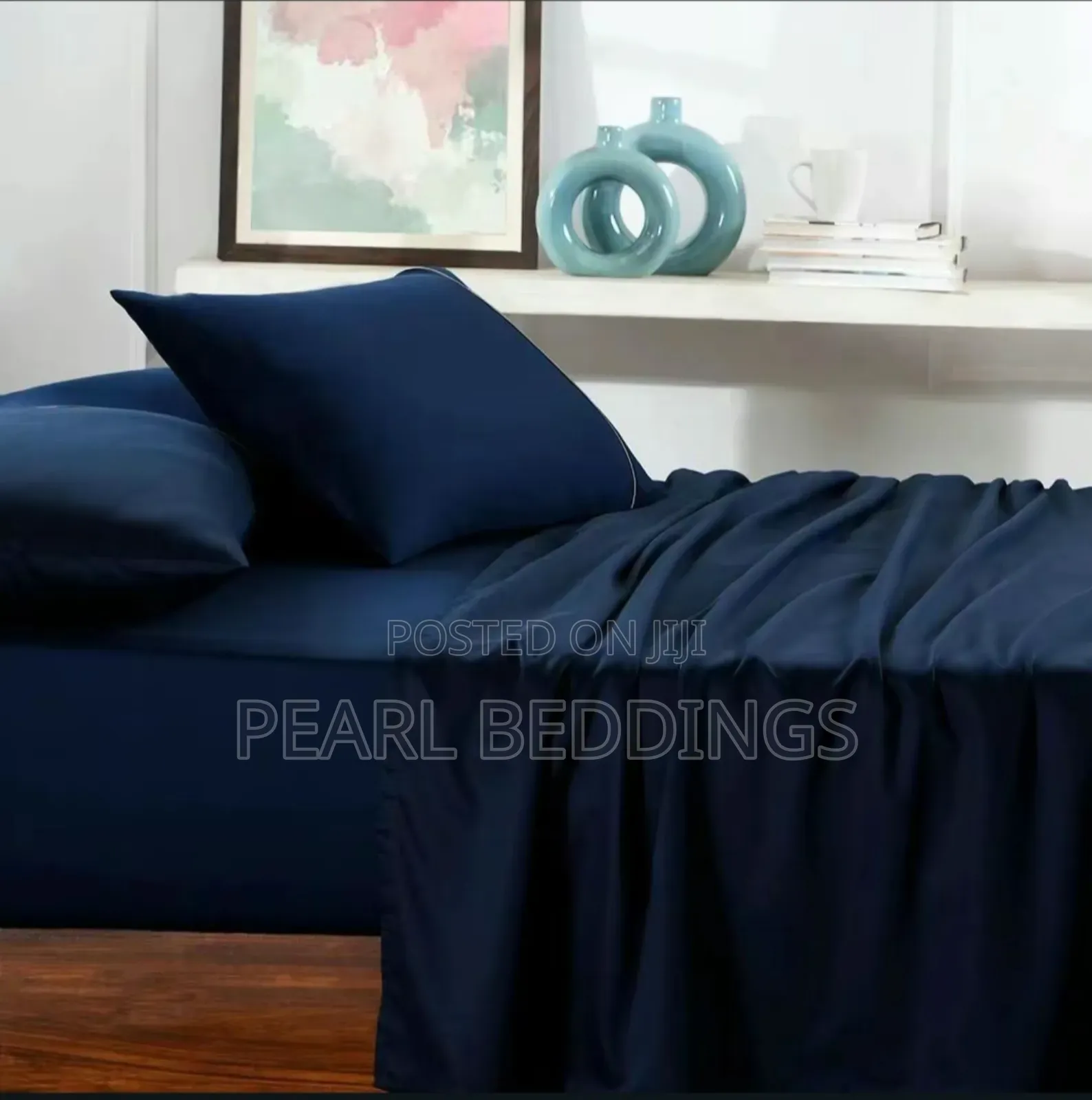 Premium Luxurious 100% Quality Plain Cotton Bedsheets Set