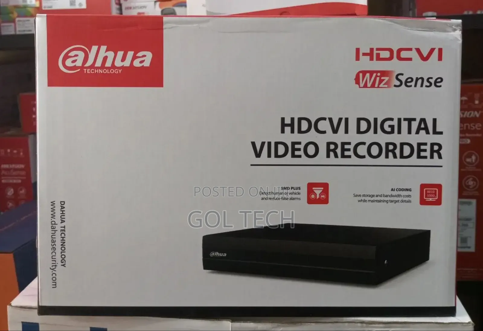 4ch Dahua DVR 2mp Wizsense 1080p Dh-Xvr1b04-I Hdcvi