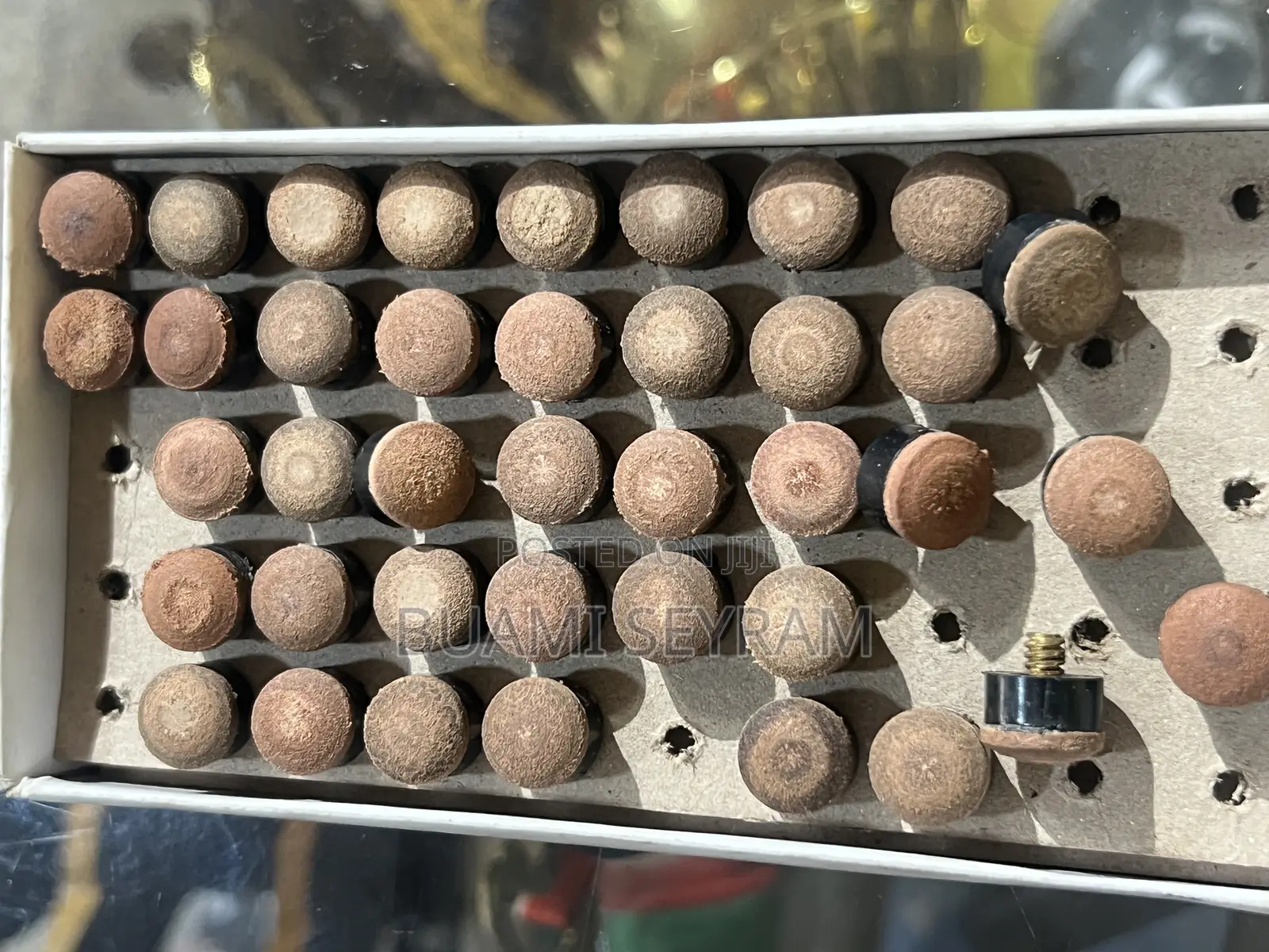 Screwable Snooker Tips