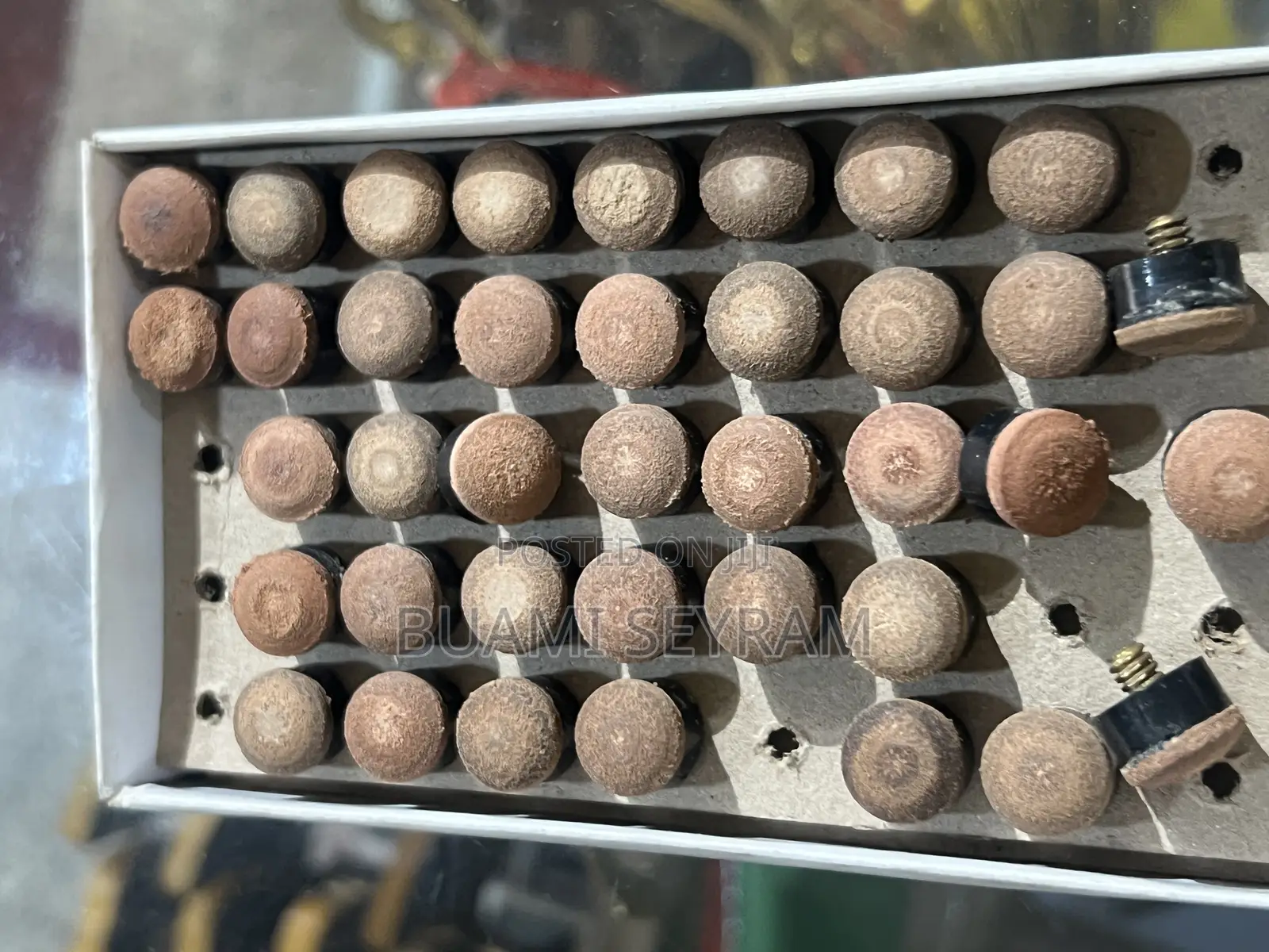 Screwable Snooker Tips