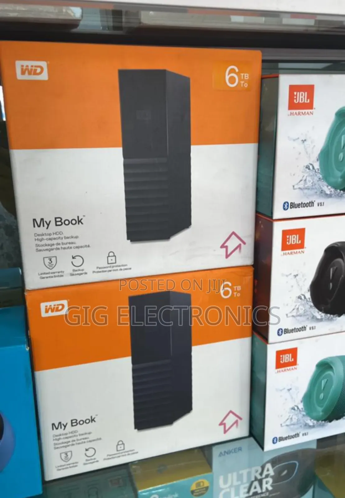 Wd 6tb My Book Desktop USB 3.0 External Hard Drive