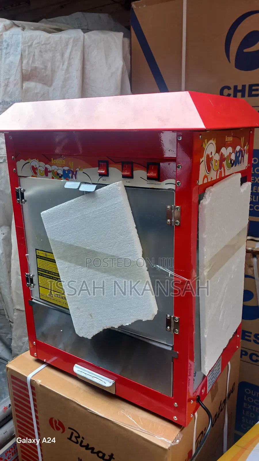 Electric Popcorn Machine