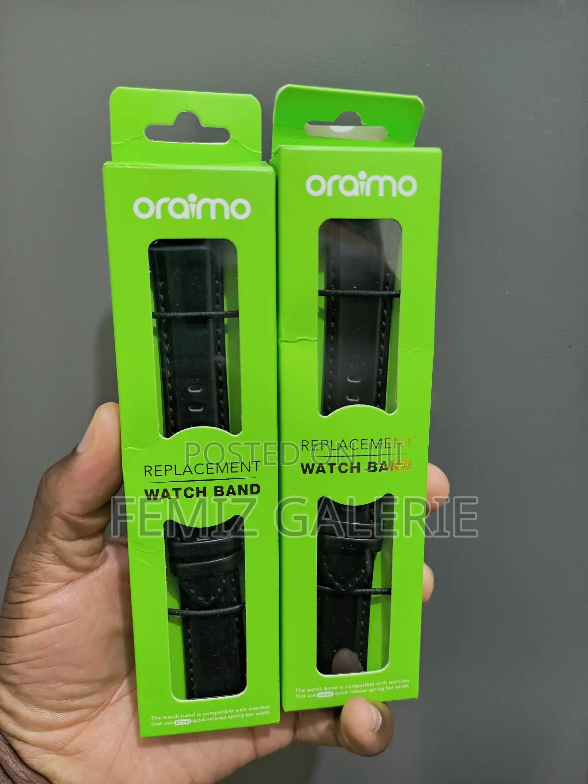 Oraimo Watch Strap 33 Leather Watch Strap