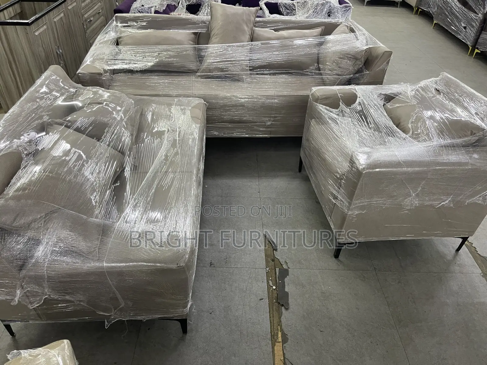 Suede 3in1,2in1 and Single Sofa Sets