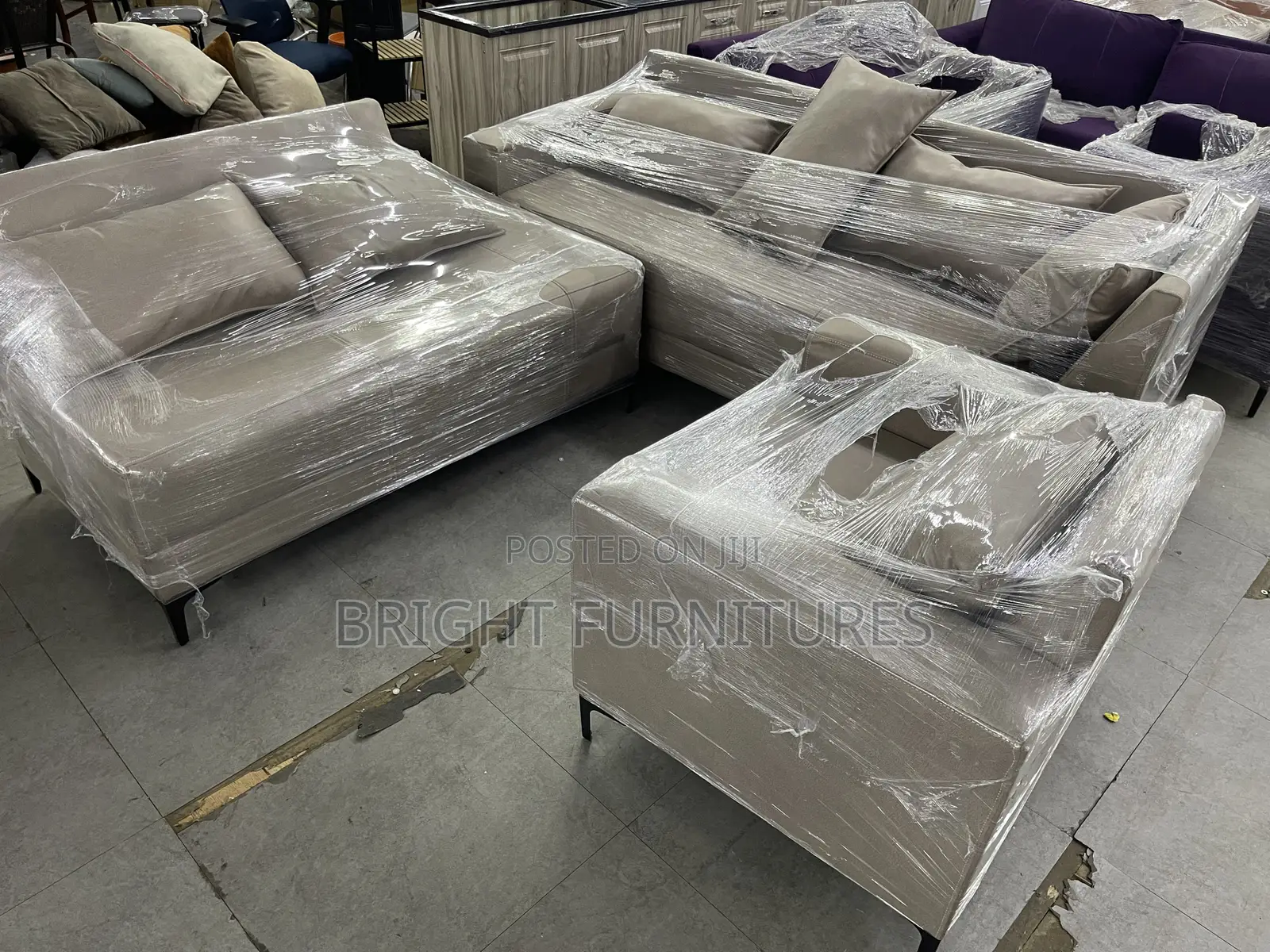 Suede 3in1,2in1 and Single Sofa Sets