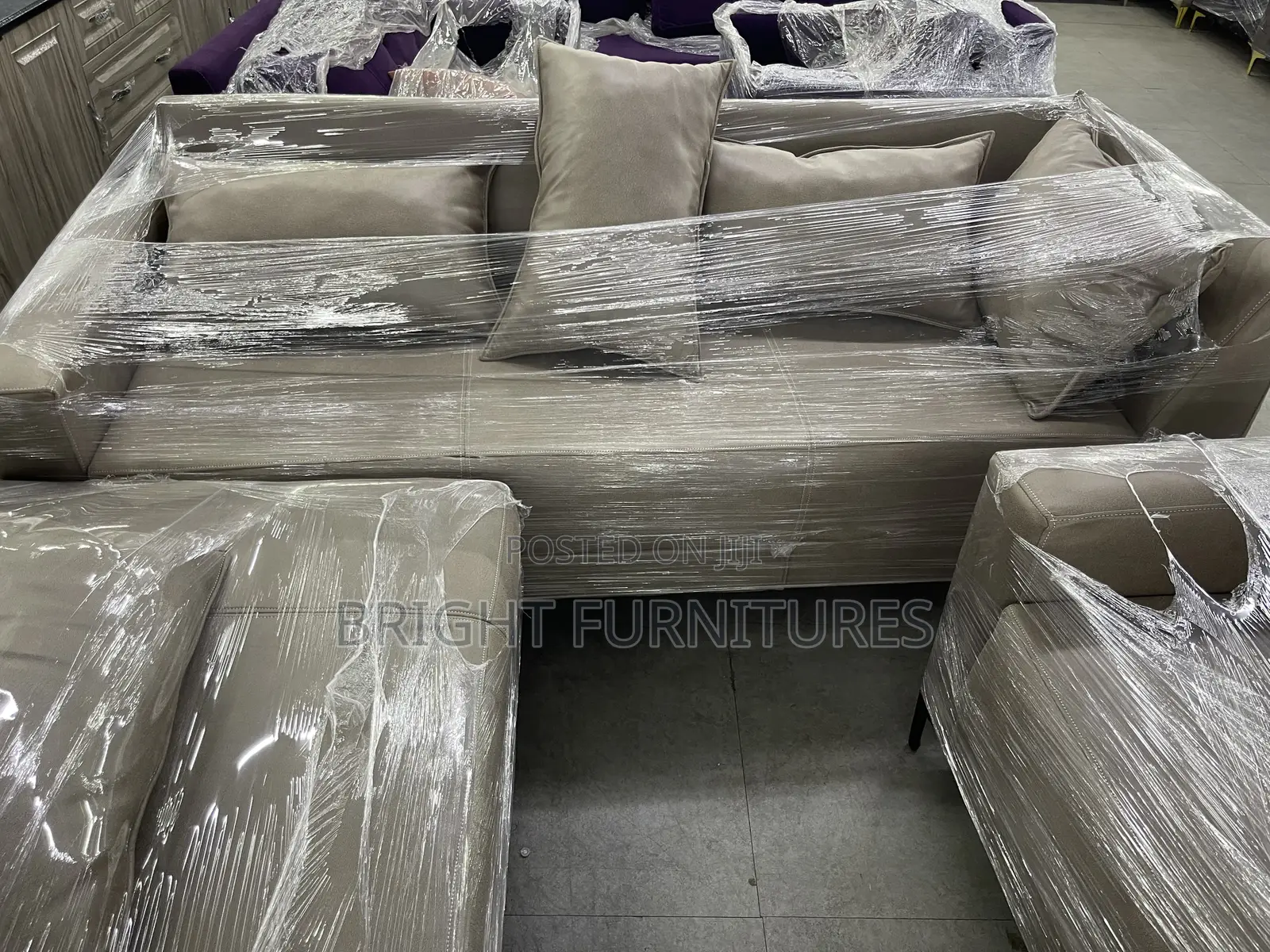 Suede 3in1,2in1 and Single Sofa Sets