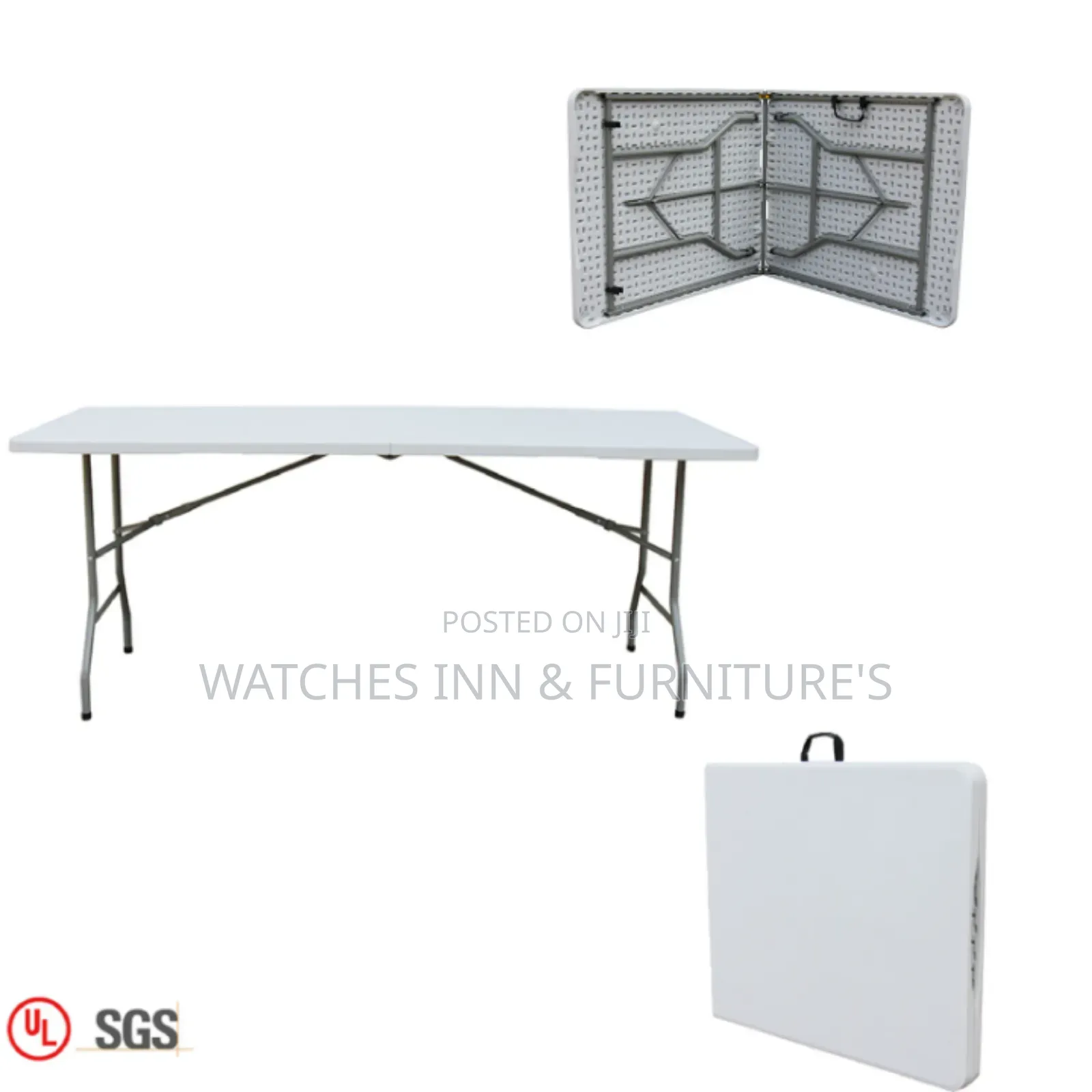 8 Seater White Event Foldable Table ( Bulk Purchases Only )