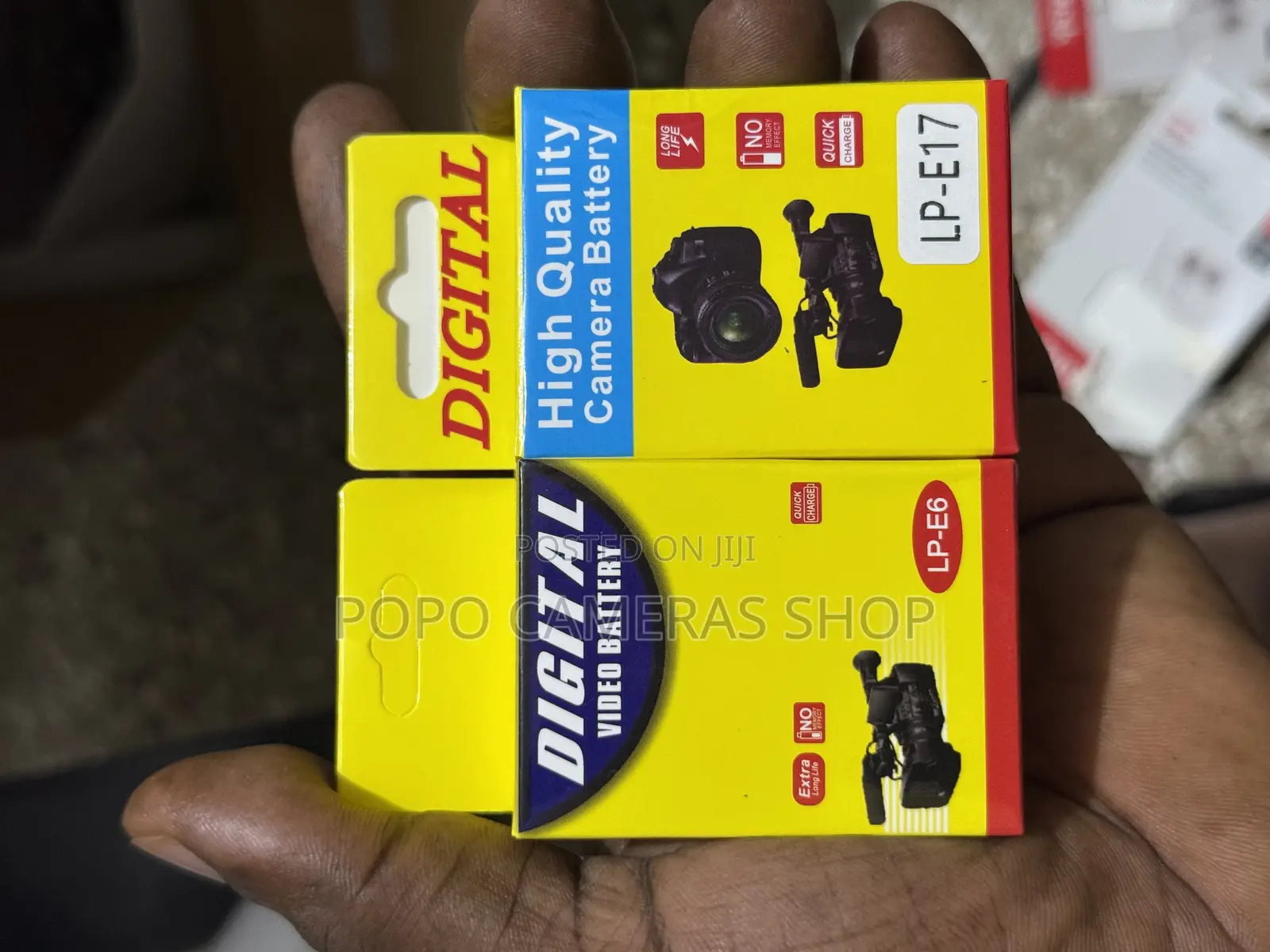 Lp -E6 and E17 Batteries