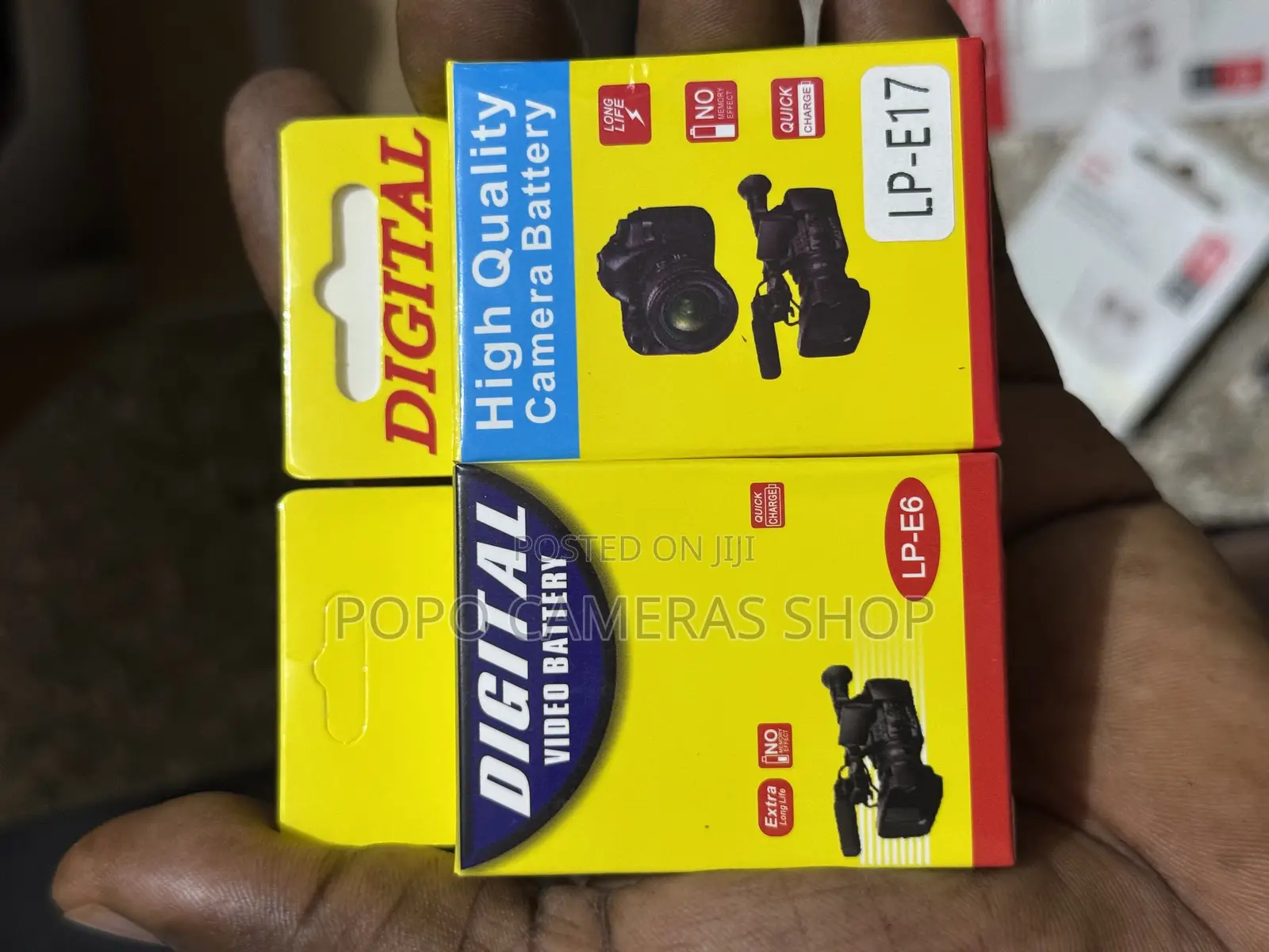 Lp -E6 and E17 Batteries