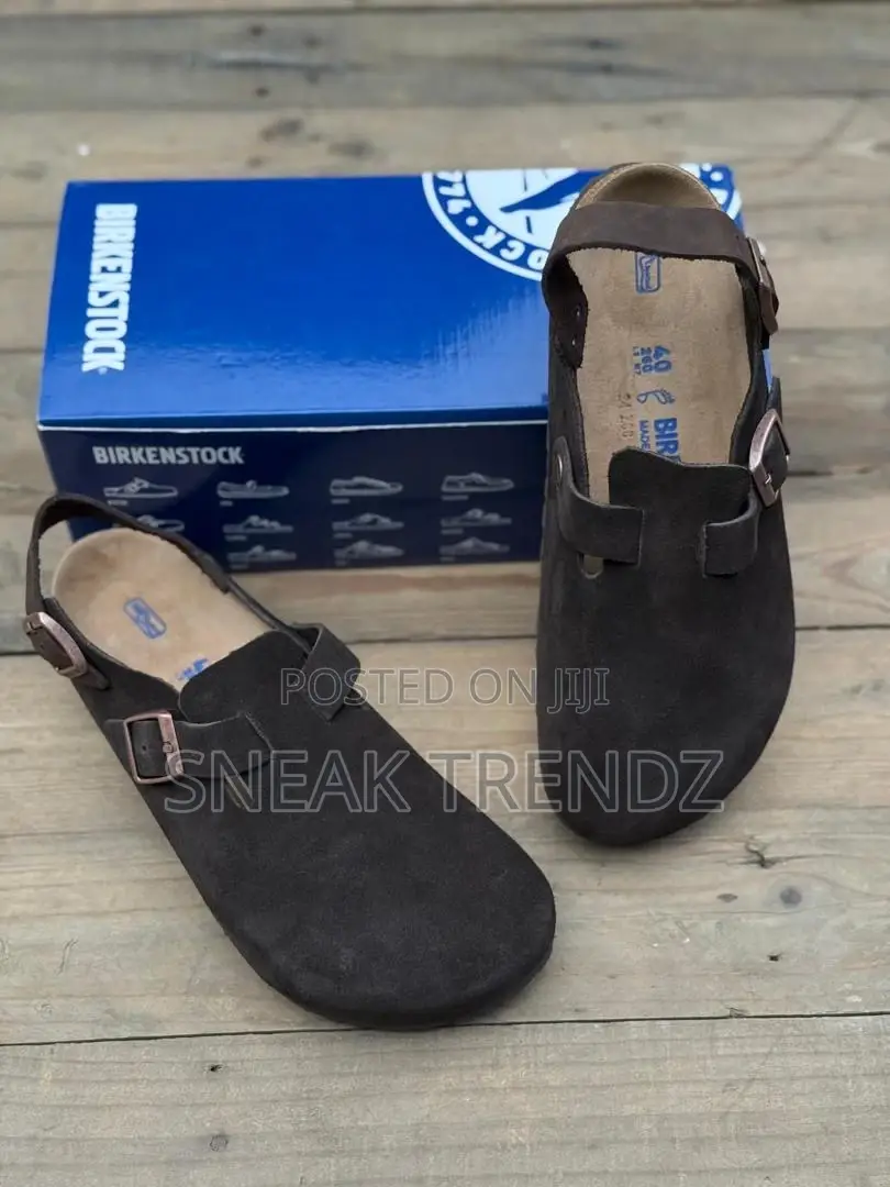 Original Birkenstork Sandals Black Brown Cream and Coffee